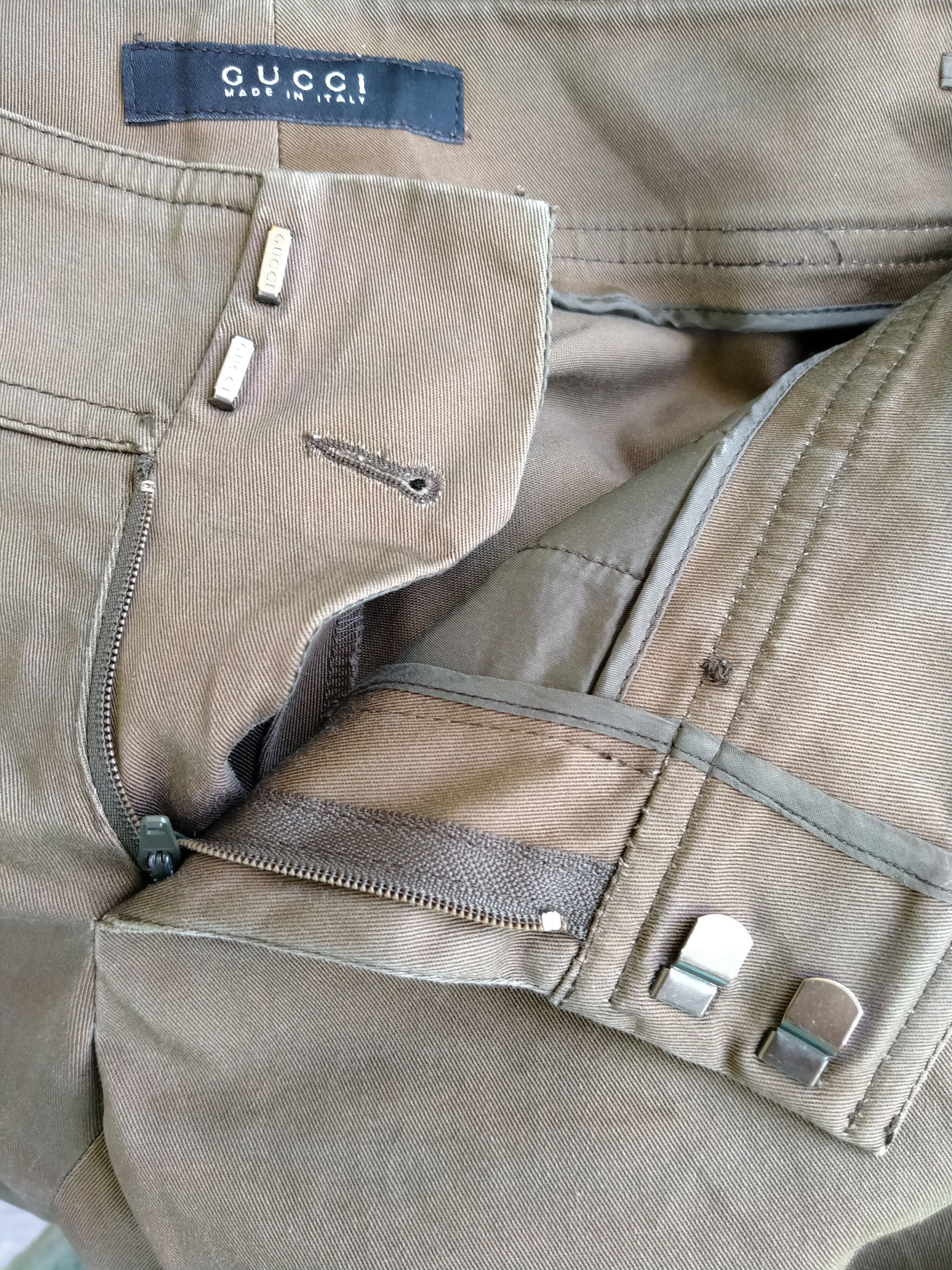Gucci Vintage Gucci Distressed Trouser Pant Size US 29 - 20 Thumbnail