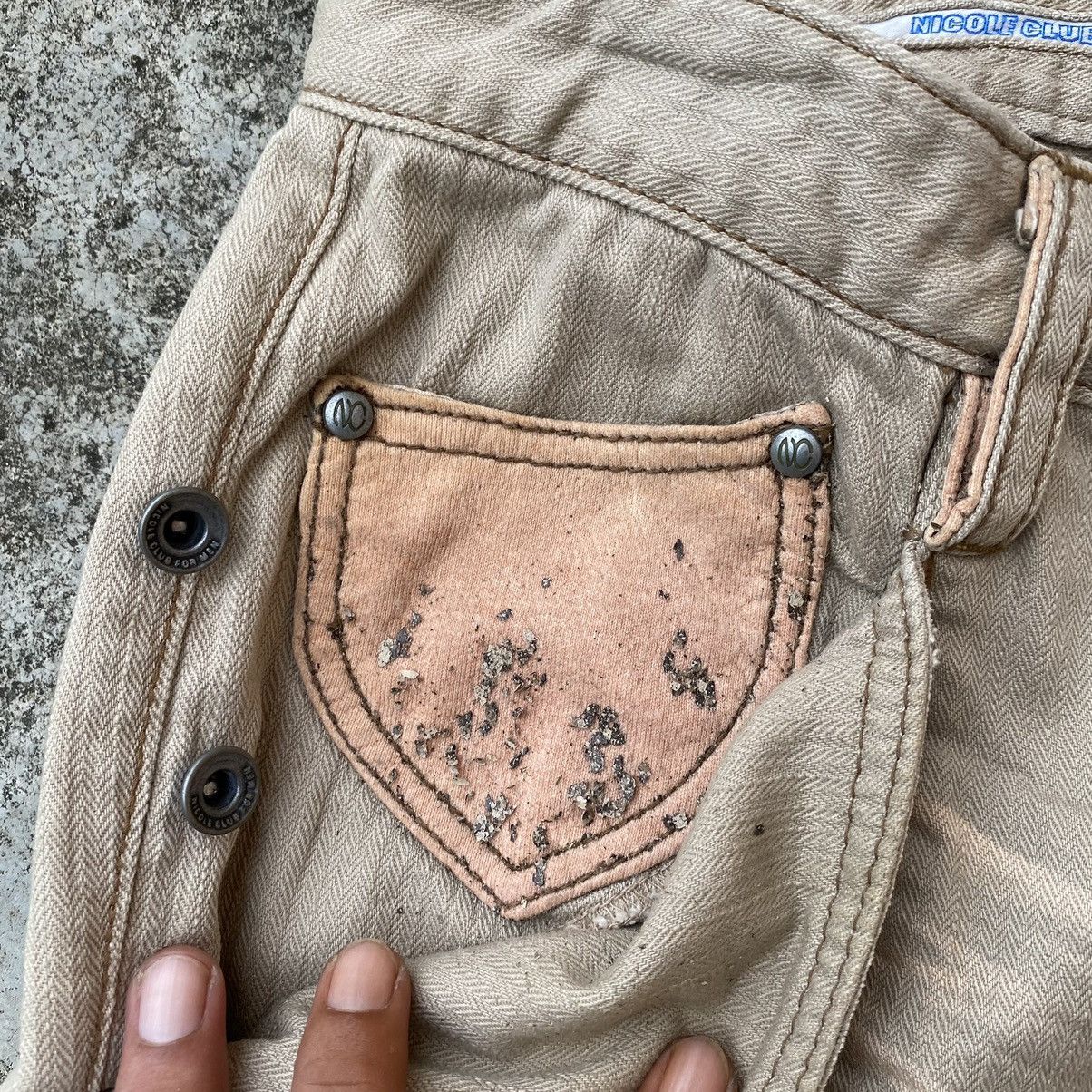 If Six Was Nine × Japanese Brand Vintage HBT Nicole Club Tactical Pants Size US 33 - 8 Thumbnail