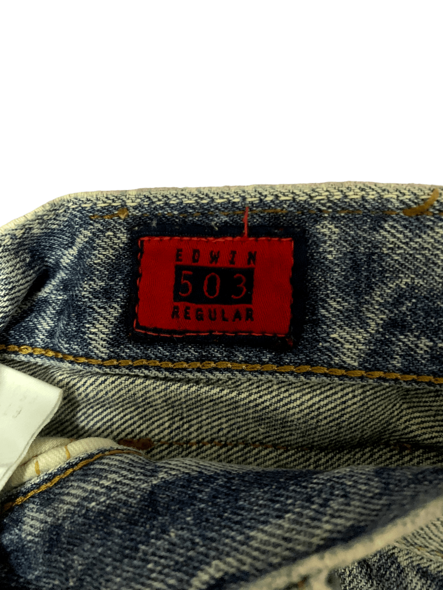 Edwin Vintage Japanese Edwin Faded Wash Style Distressed Jeans Size US 26 / EU 42 - 6 Thumbnail