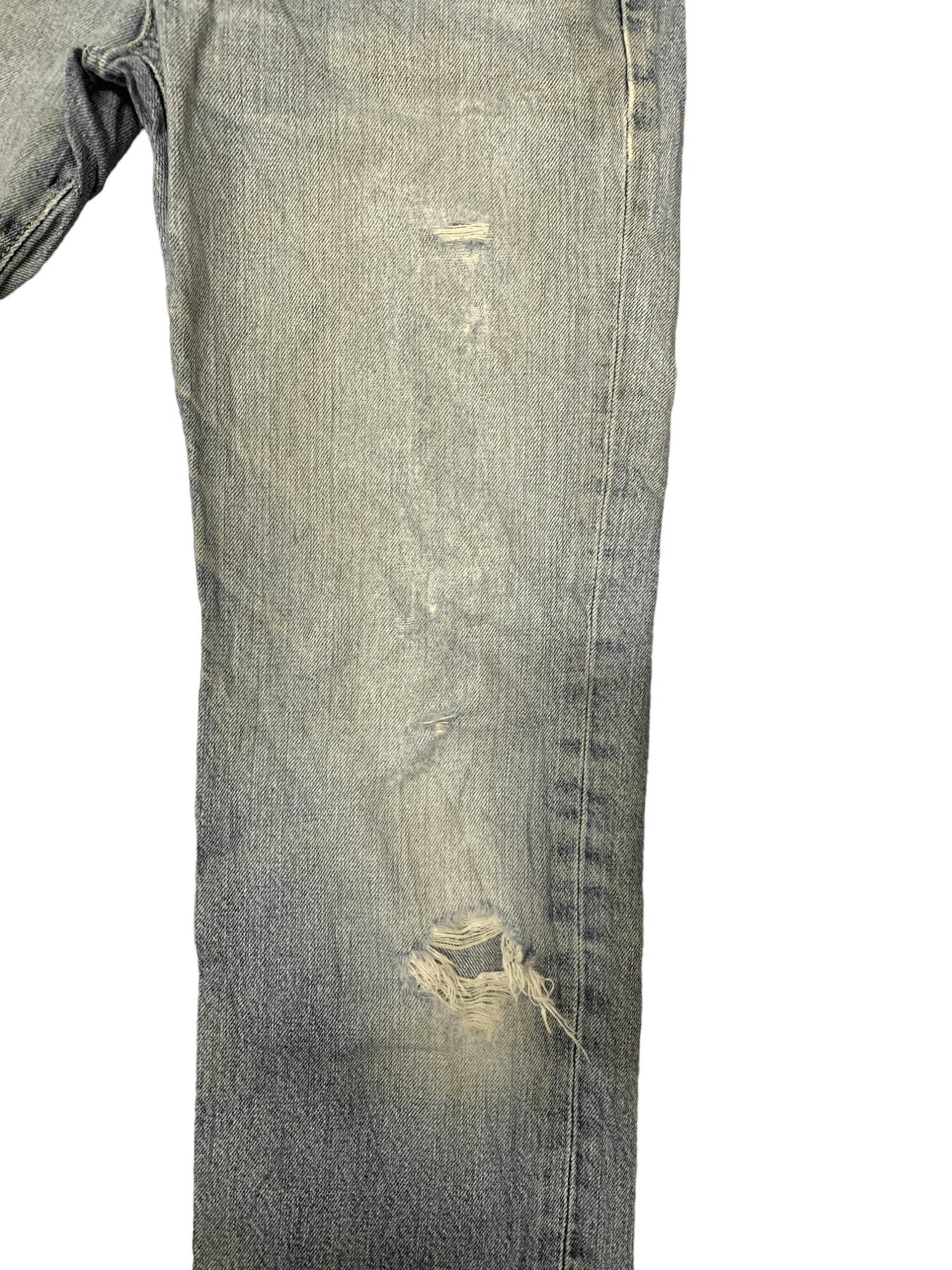 Edwin Vintage Japanese Edwin Faded Wash Style Distressed Jeans Size US 26 / EU 42 - 8 Thumbnail
