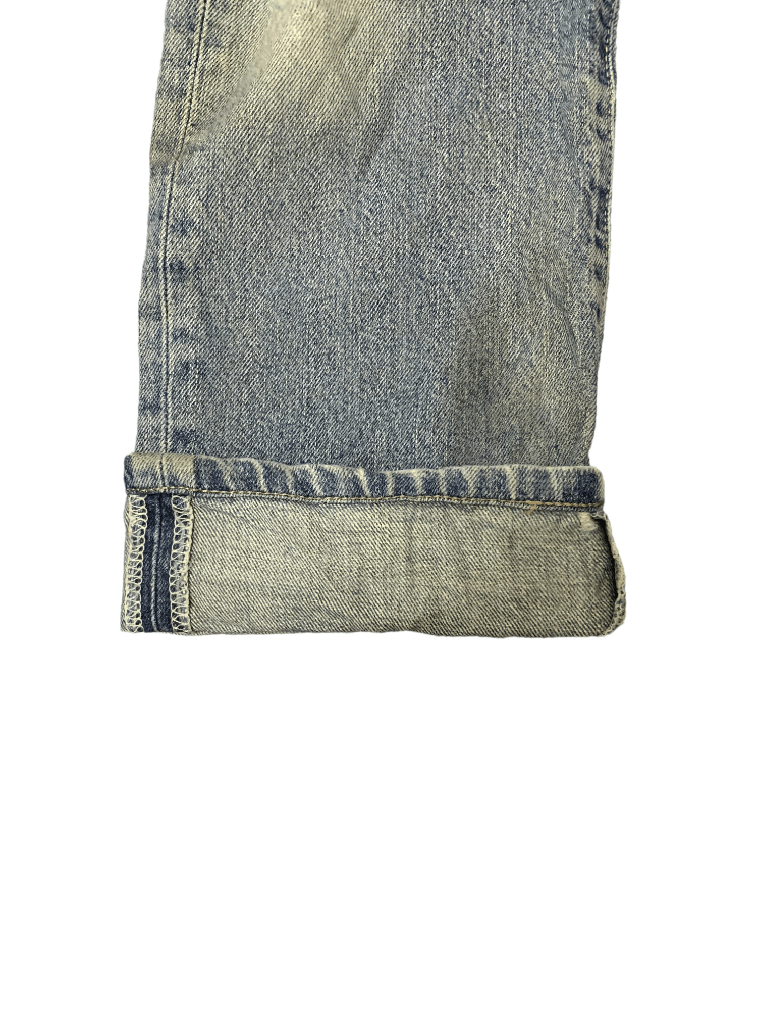 Edwin Vintage Japanese Edwin Faded Wash Style Distressed Jeans Size US 26 / EU 42 - 12 Thumbnail