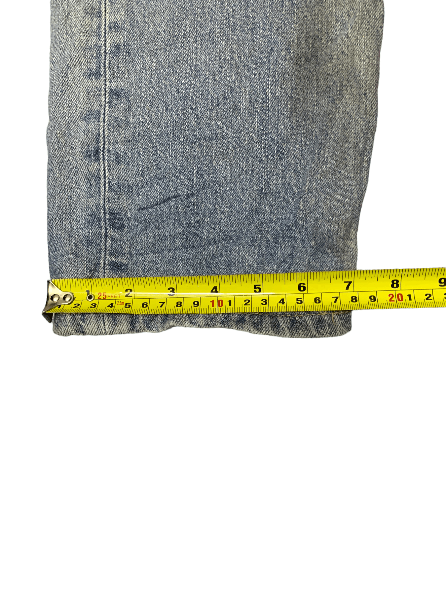 Edwin Vintage Japanese Edwin Faded Wash Style Distressed Jeans Size US 26 / EU 42 - 17 Thumbnail