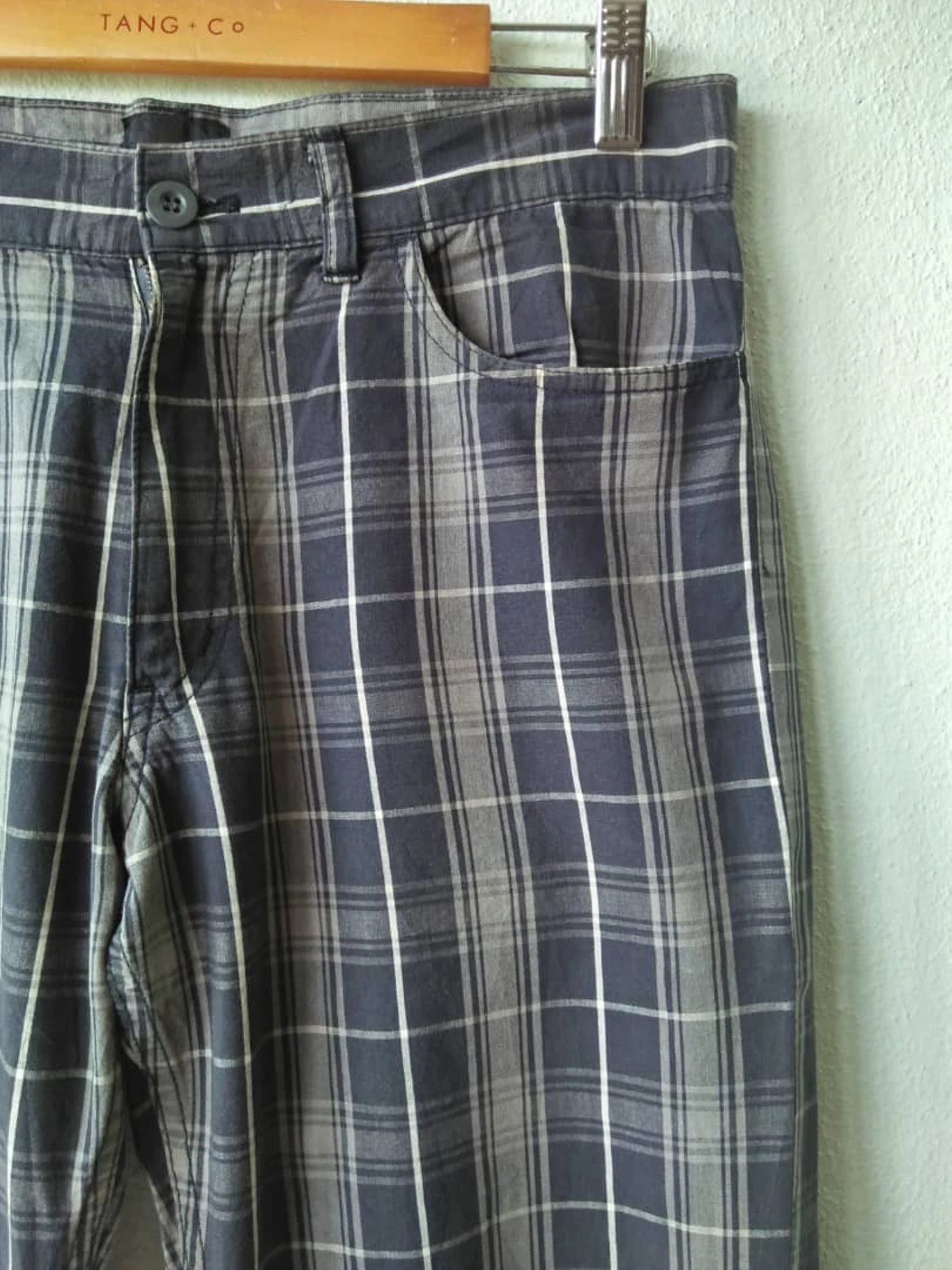 SHIPS Japanese Brand SHIPS Tartan Plaid Nova Check Trouser Pants Size US 33 - 7 Thumbnail