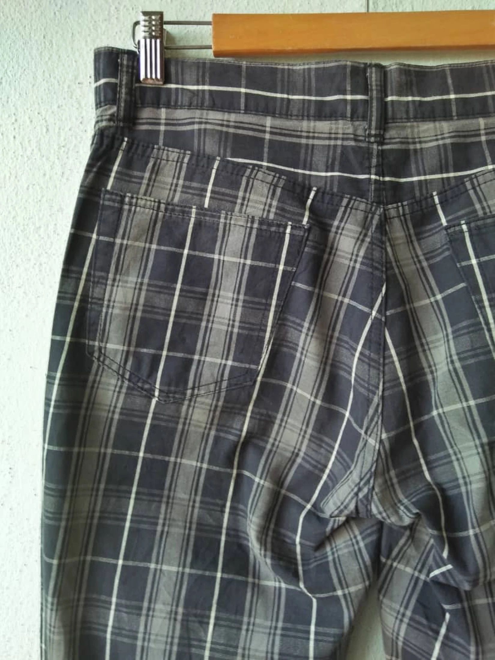 SHIPS Japanese Brand SHIPS Tartan Plaid Nova Check Trouser Pants Size US 33 - 12 Thumbnail