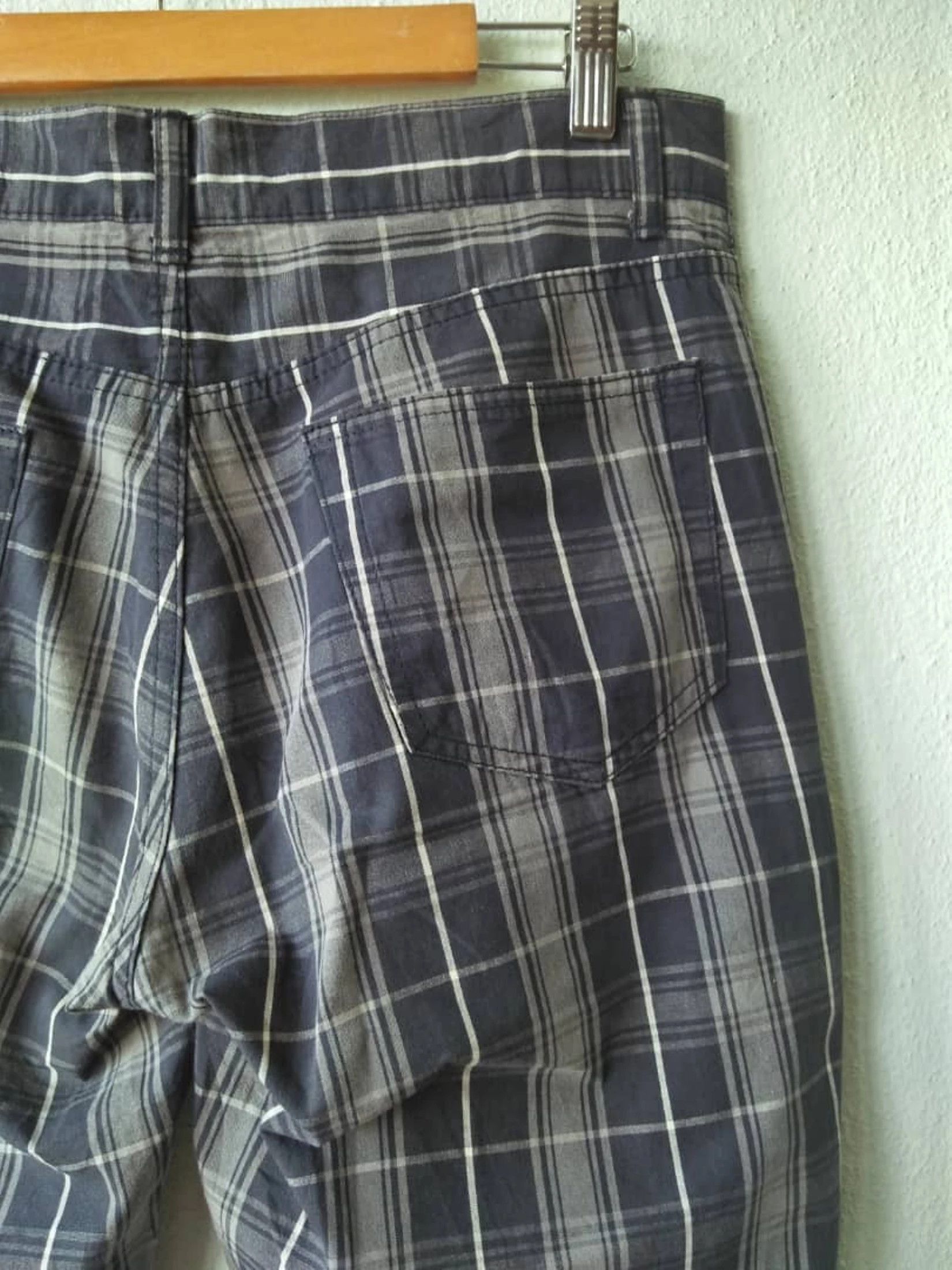 SHIPS Japanese Brand SHIPS Tartan Plaid Nova Check Trouser Pants Size US 33 - 15 Thumbnail