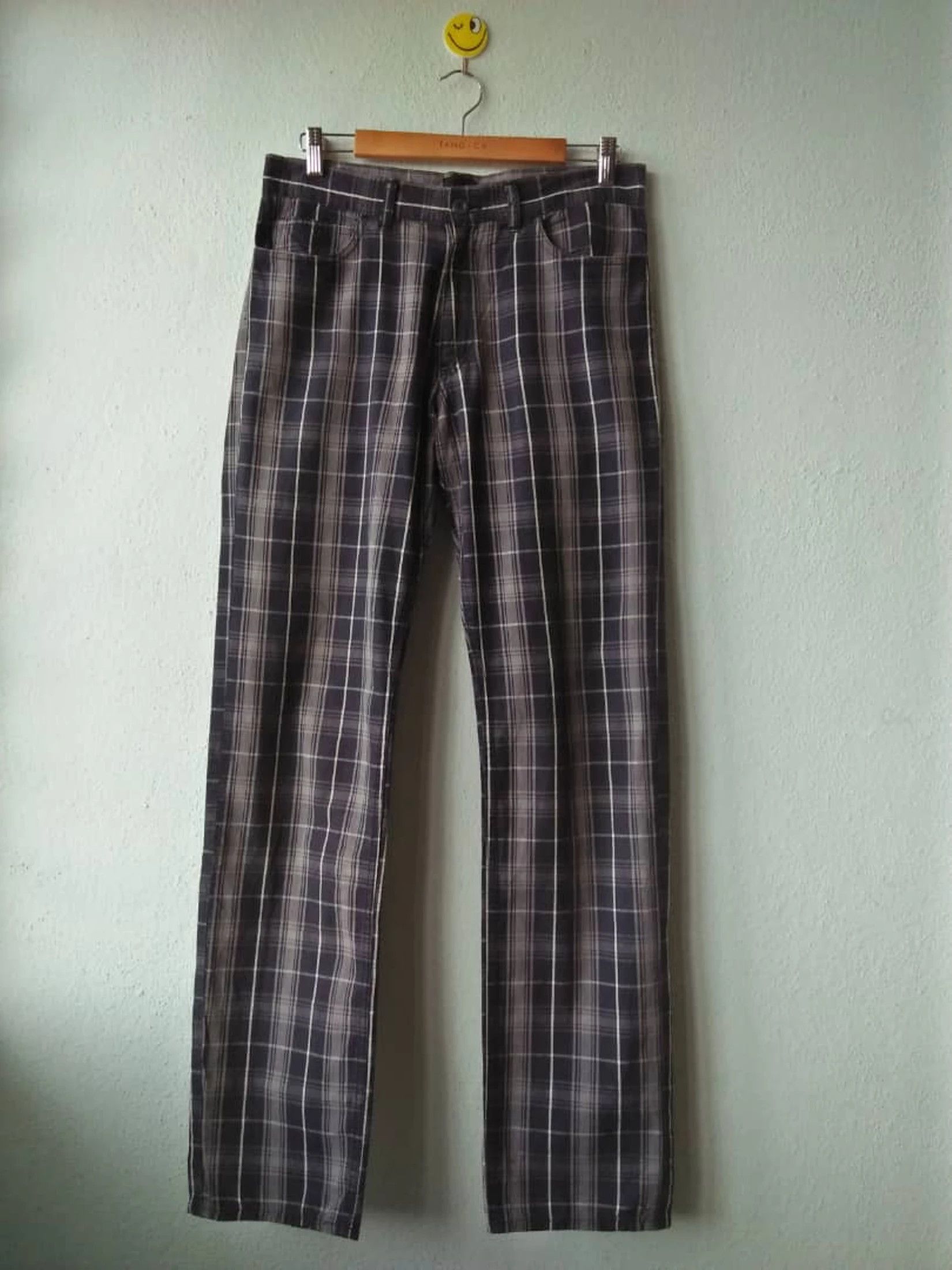 SHIPS Japanese Brand SHIPS Tartan Plaid Nova Check Trouser Pants Size US 33 - 2 Thumbnail
