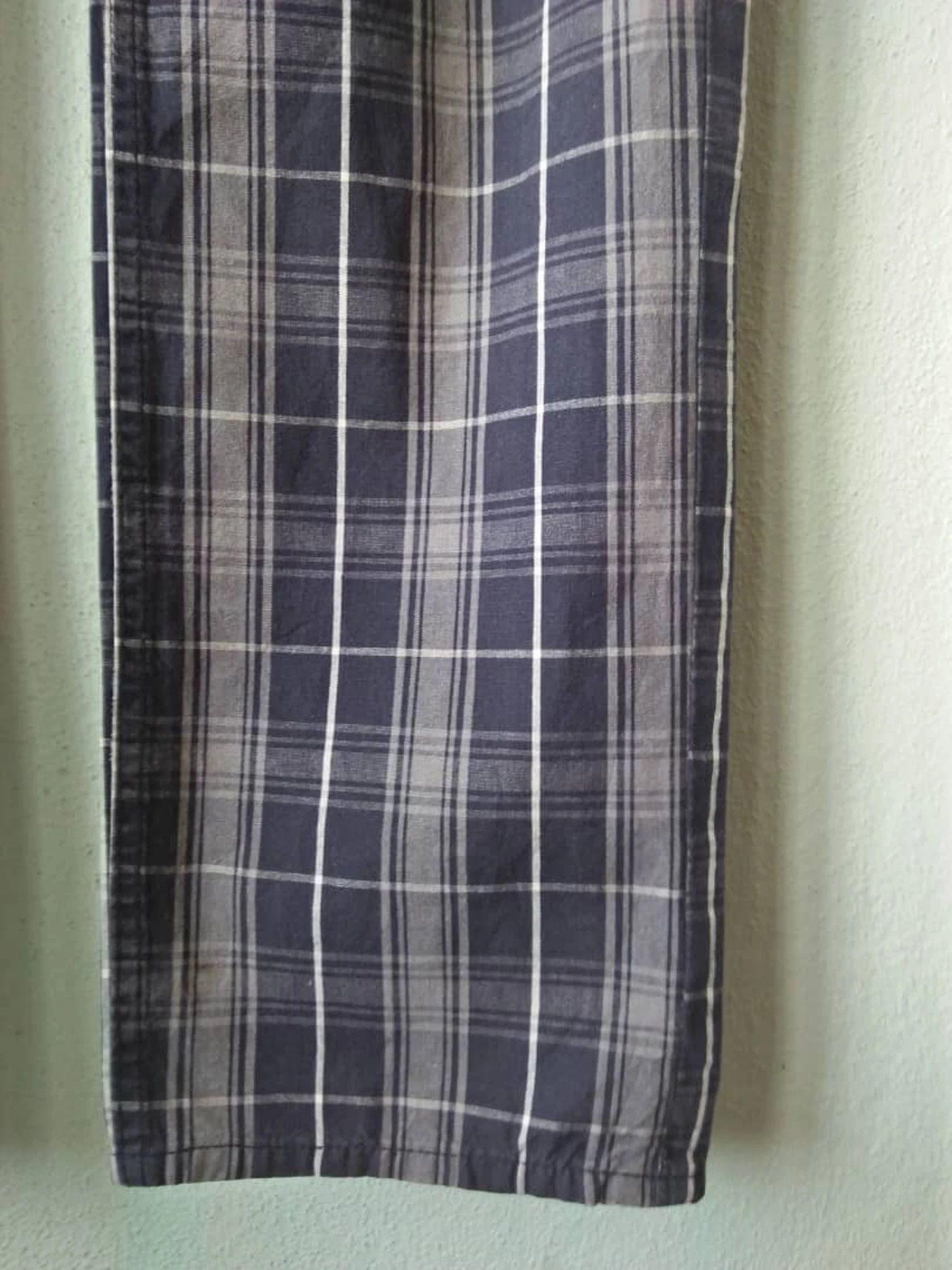SHIPS Japanese Brand SHIPS Tartan Plaid Nova Check Trouser Pants Size US 33 - 9 Thumbnail