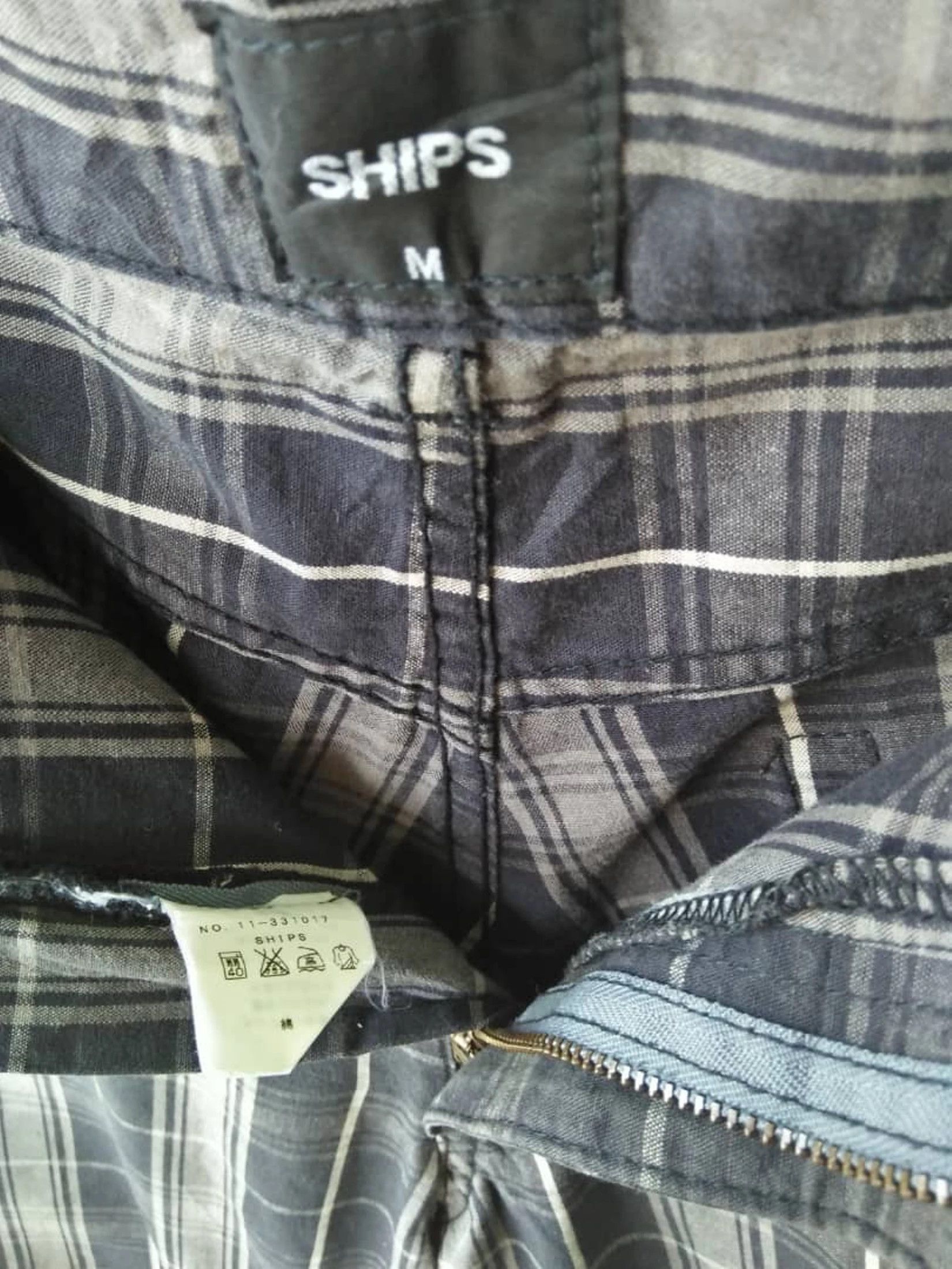 SHIPS Japanese Brand SHIPS Tartan Plaid Nova Check Trouser Pants Size US 33 - 19 Thumbnail