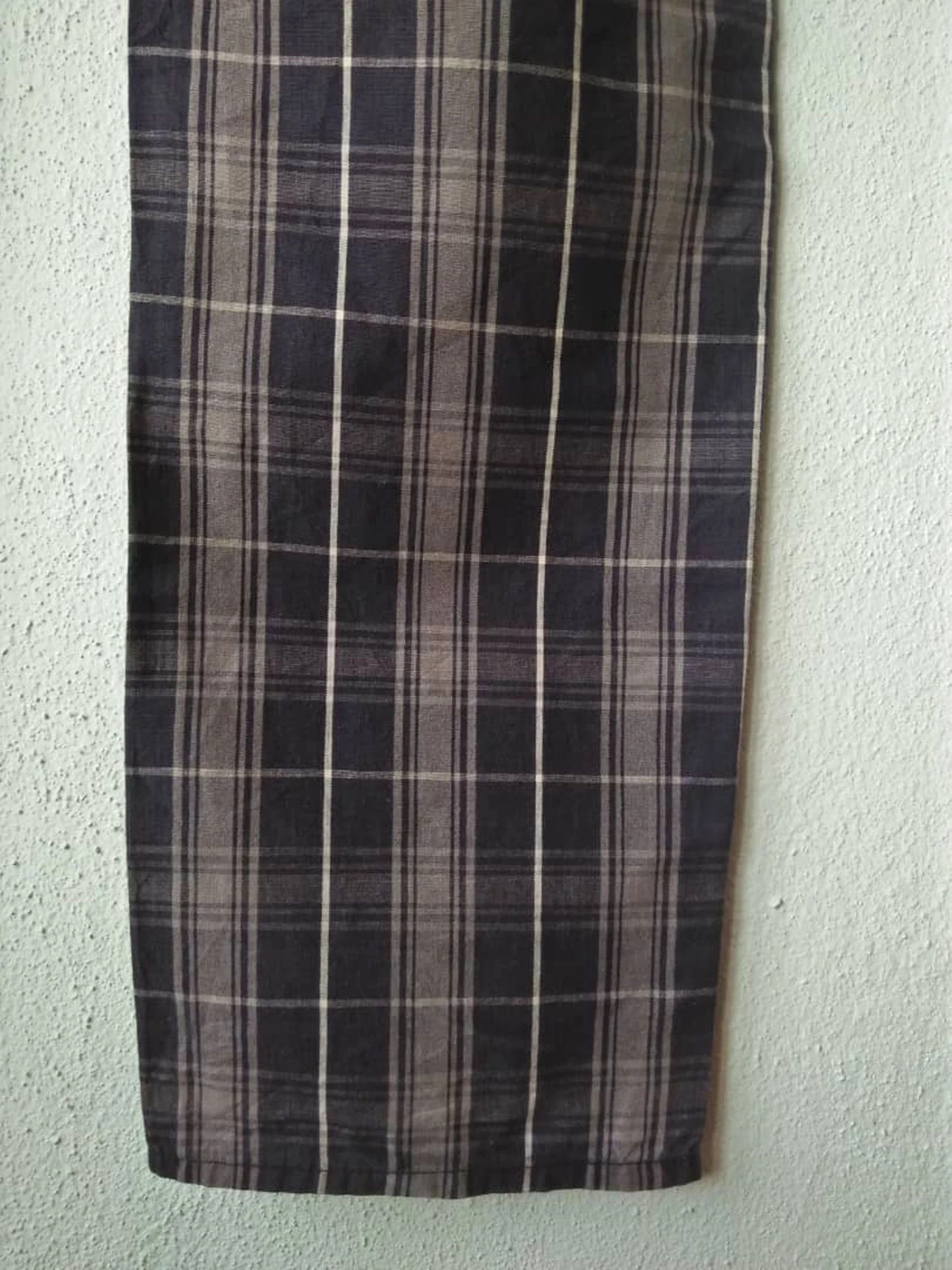 SHIPS Japanese Brand SHIPS Tartan Plaid Nova Check Trouser Pants Size US 33 - 6 Thumbnail