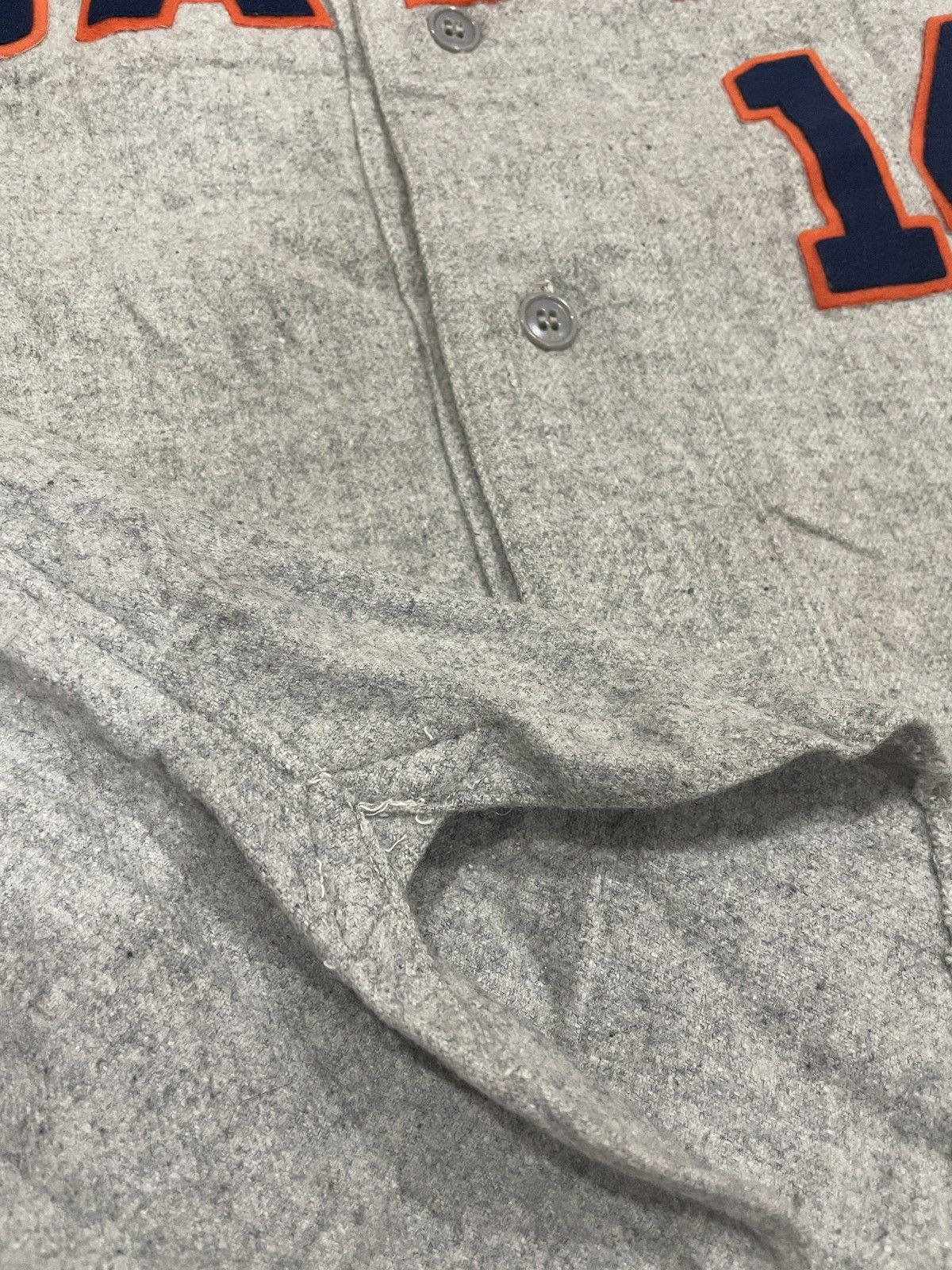 Japanese Brand VINTAGE JAPANESE BASEBALL GUSSET JERSEY EMBROIDERY NO14 JPN Size US L / EU 52-54 / 3 - 6 Thumbnail