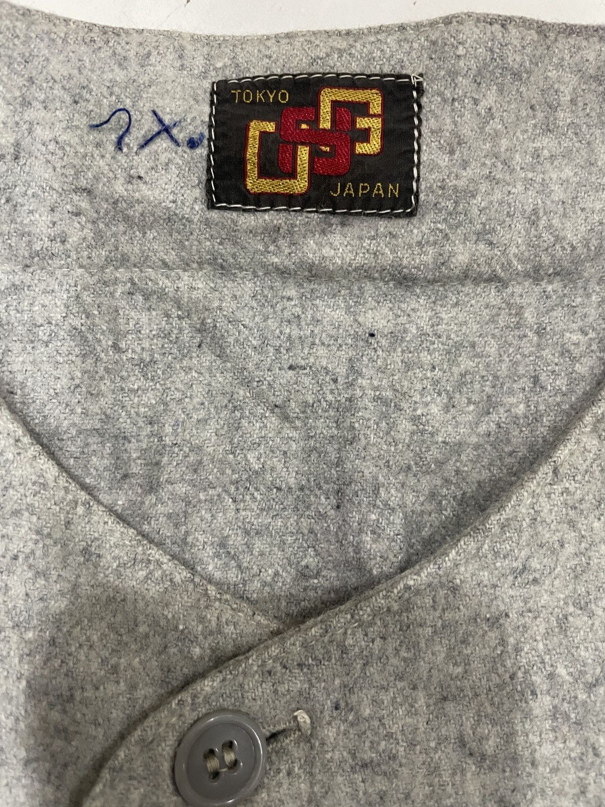 Japanese Brand VINTAGE JAPANESE BASEBALL GUSSET JERSEY EMBROIDERY NO14 JPN Size US L / EU 52-54 / 3 - 7 Thumbnail
