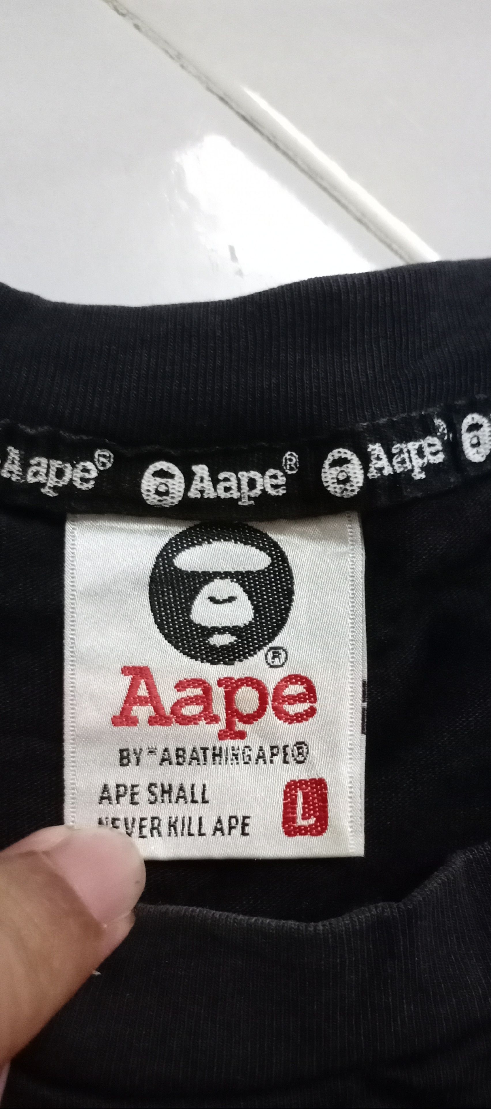 Aape Aape by Bathing Ape Tee Size US L / EU 52-54 / 3 - 6 Thumbnail