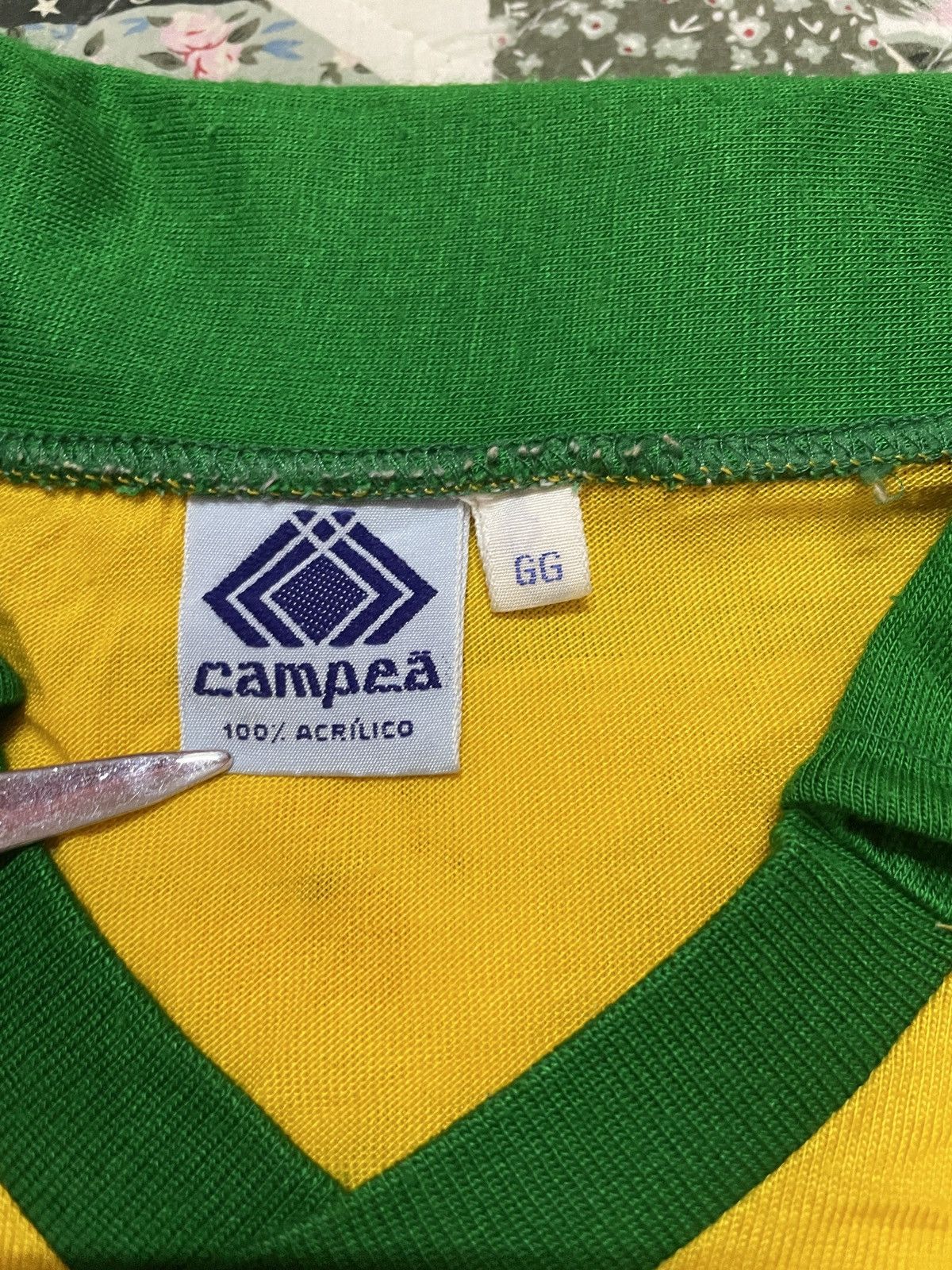 Penalty Vintage Brazil 1986 world cup edition home kit jersey Size US M / EU 48-50 / 2 - 6 Thumbnail