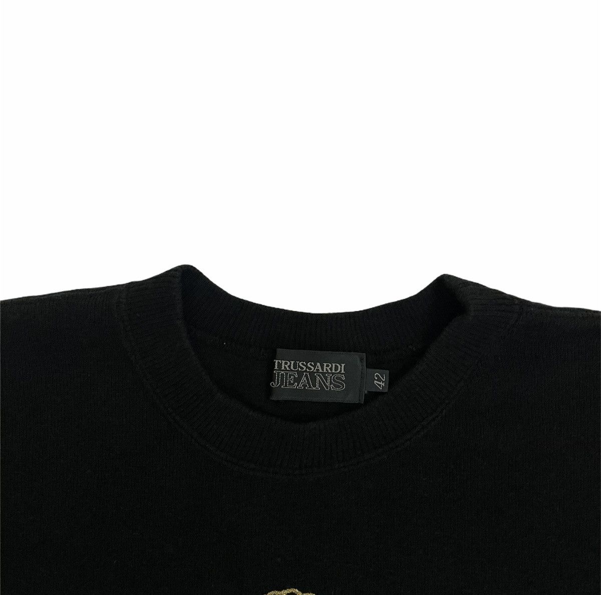 Designer × Trussardi vintage Trussardi Sweatshirt Big Logo italian designer Size US M / EU 48-50 / 2 - 4 Thumbnail