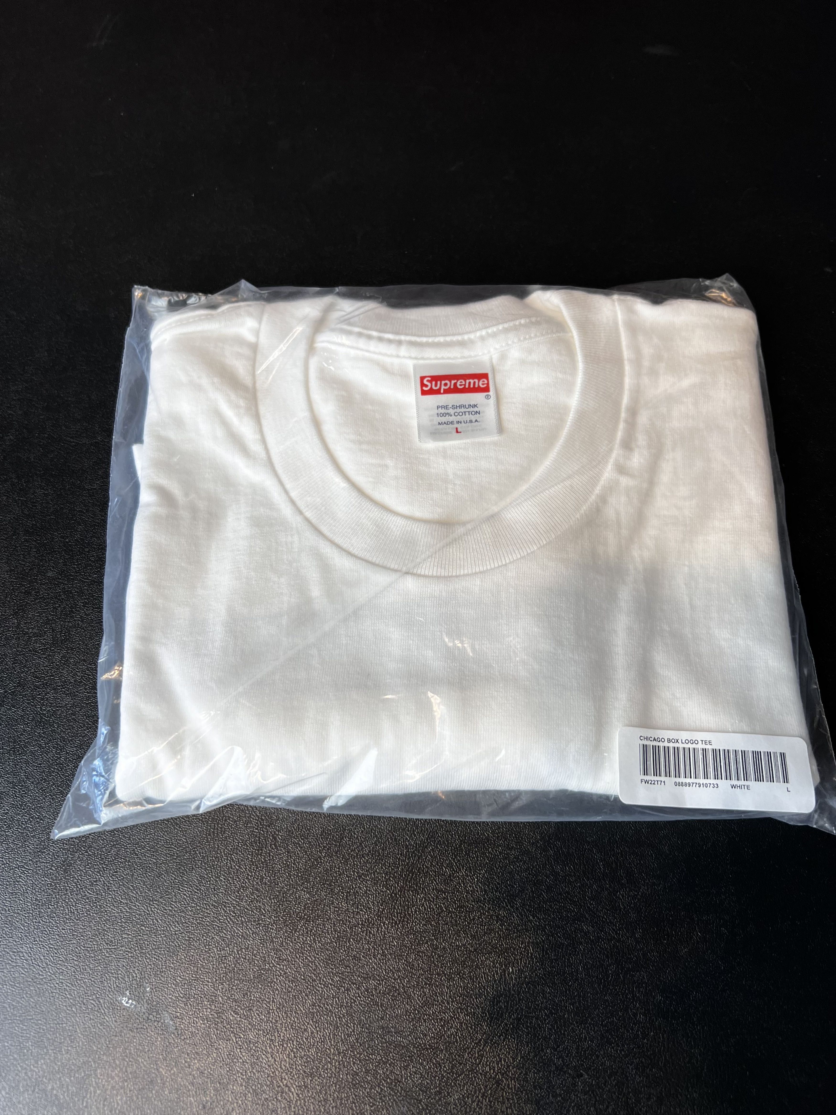 Supreme Supreme Chicago Box Logo Tee White Size US L / EU 52-54 / 3 - 4 Thumbnail