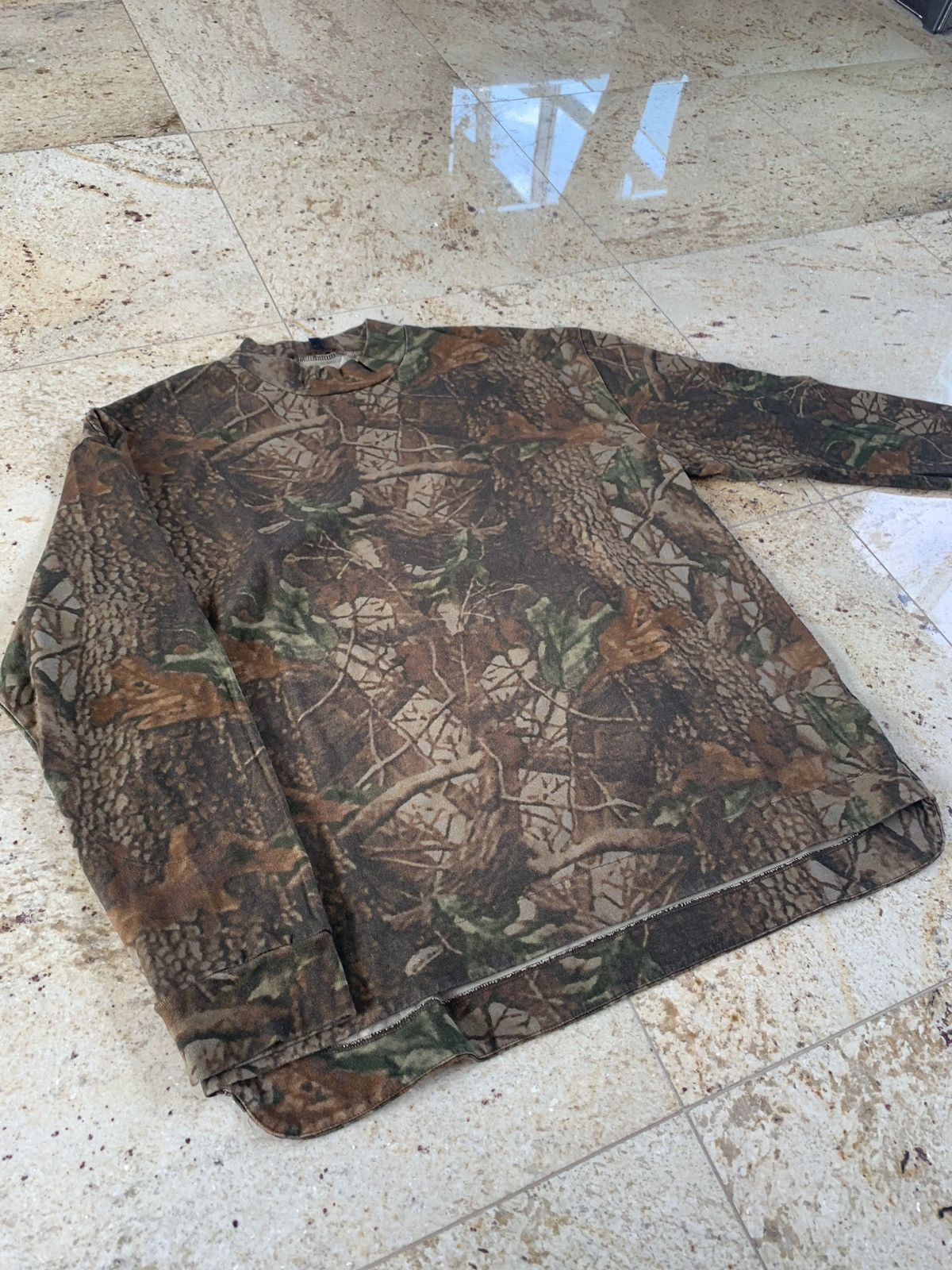 Yeezy Leaf Camo Back Zipper Pouch LS Tee Size US M / EU 48-50 / 2 - 6 Thumbnail