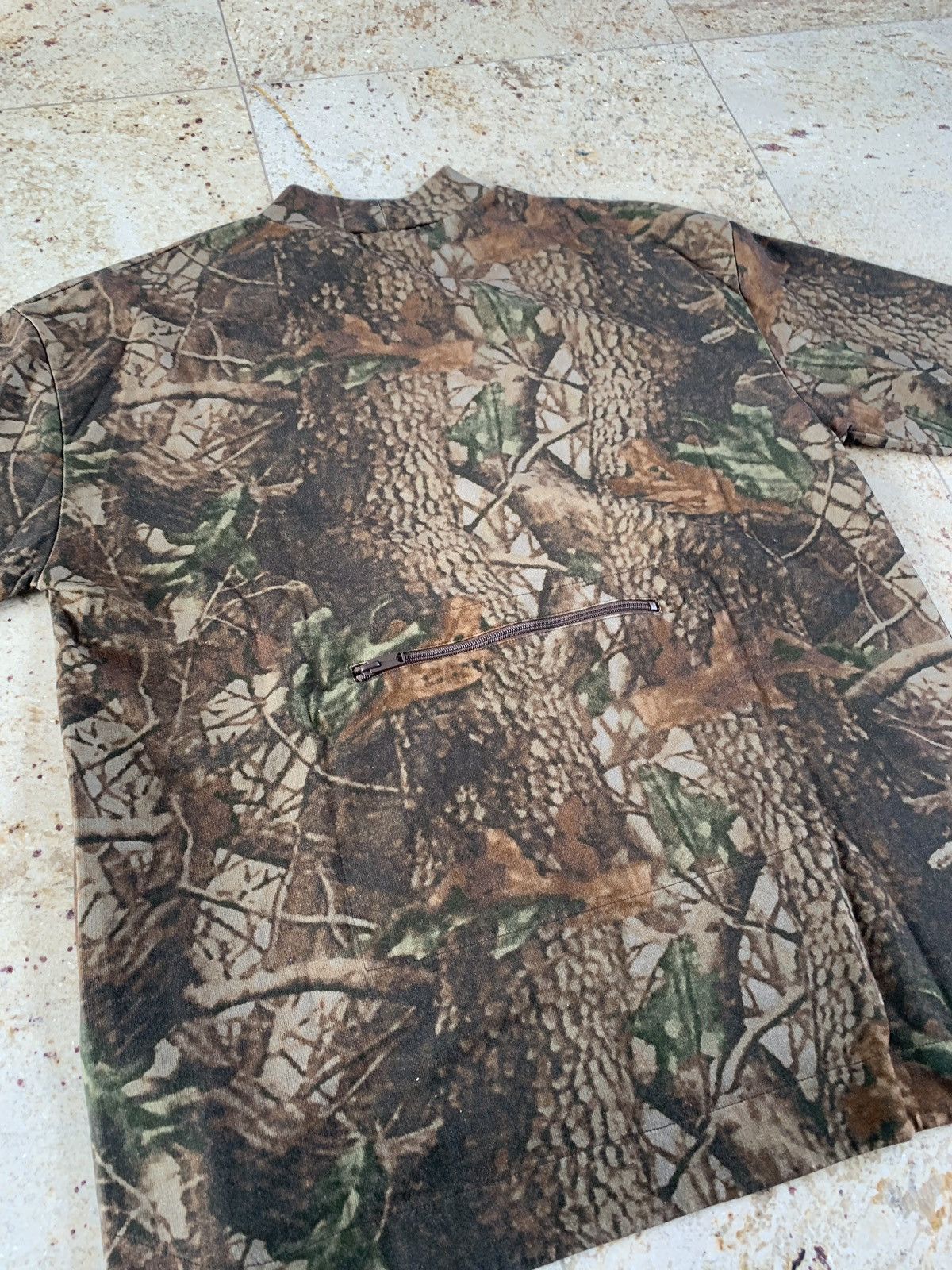 Yeezy Leaf Camo Back Zipper Pouch LS Tee Size US M / EU 48-50 / 2 - 14 Thumbnail