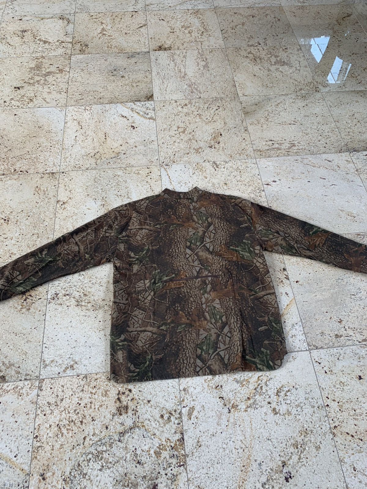 Yeezy Leaf Camo Back Zipper Pouch LS Tee Size US M / EU 48-50 / 2 - 16 Thumbnail