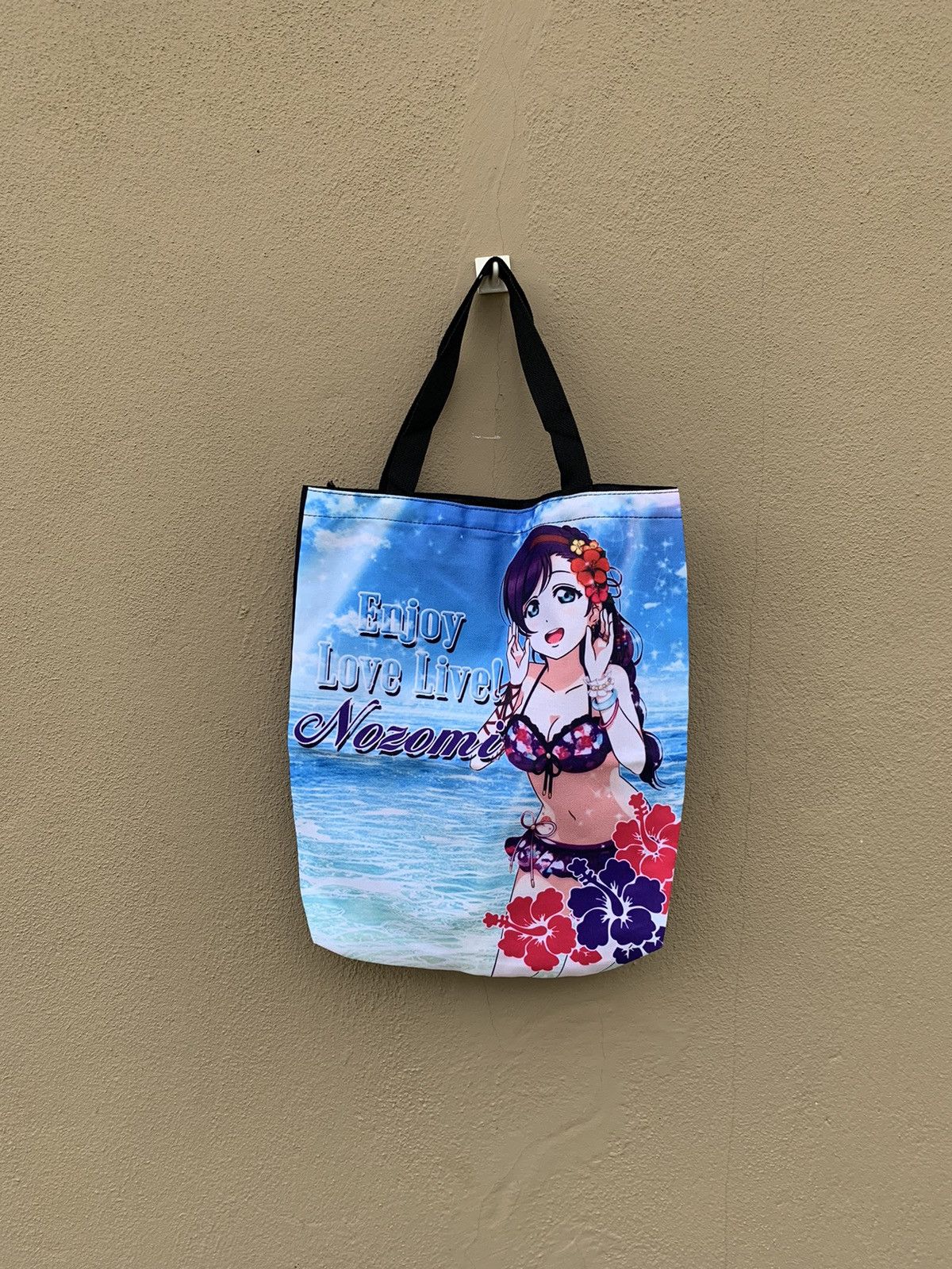 Anime Japanese Anime Cartoon Nozomi Bikini Waifu Totebag Size ONE SIZE - 1 Thumbnail