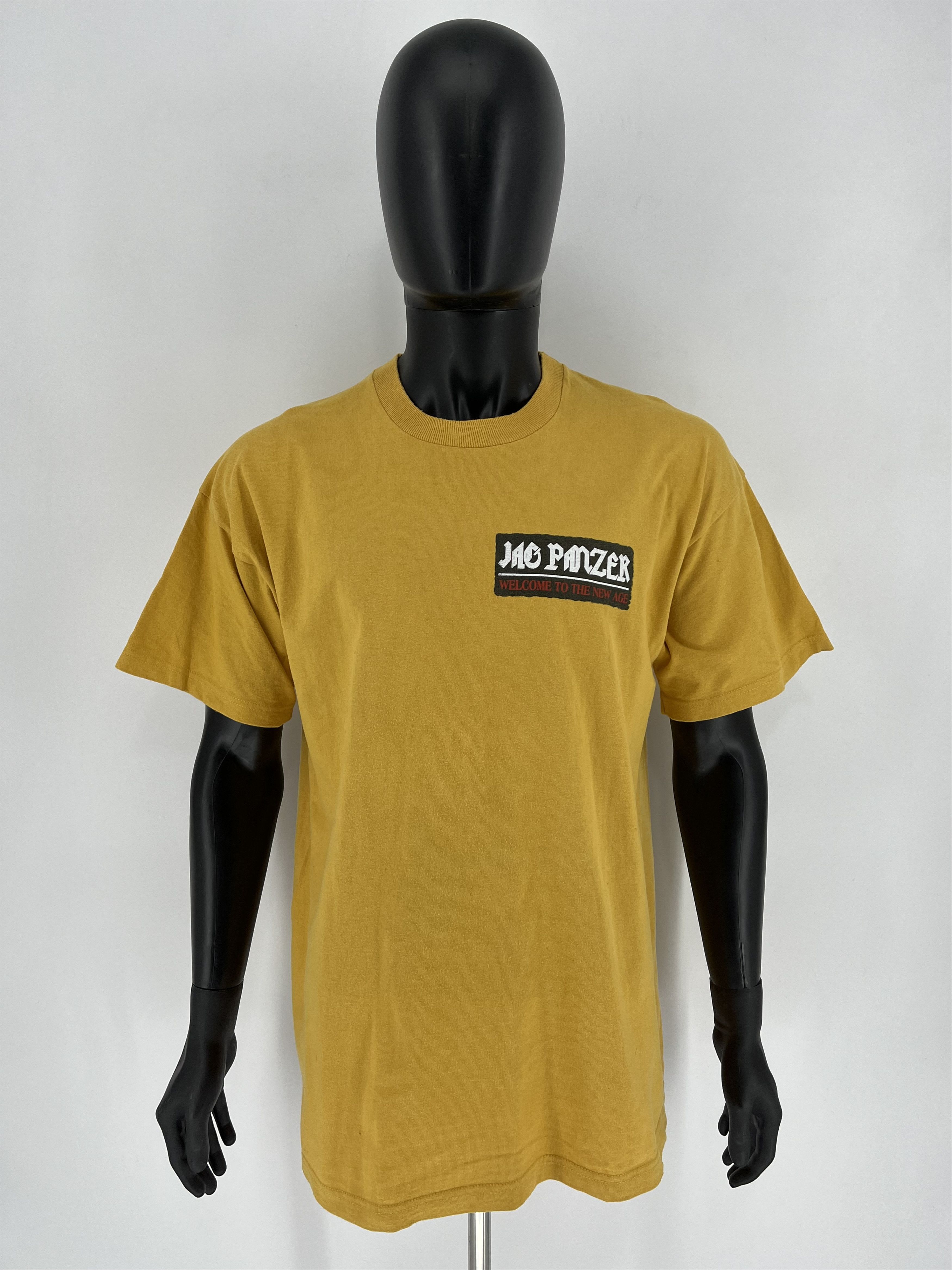 Band Tees Vintage 90s Jag Panzer Mark Briony "The Ace of Mastery" Size US XL / EU 56 / 4 - 2 Thumbnail