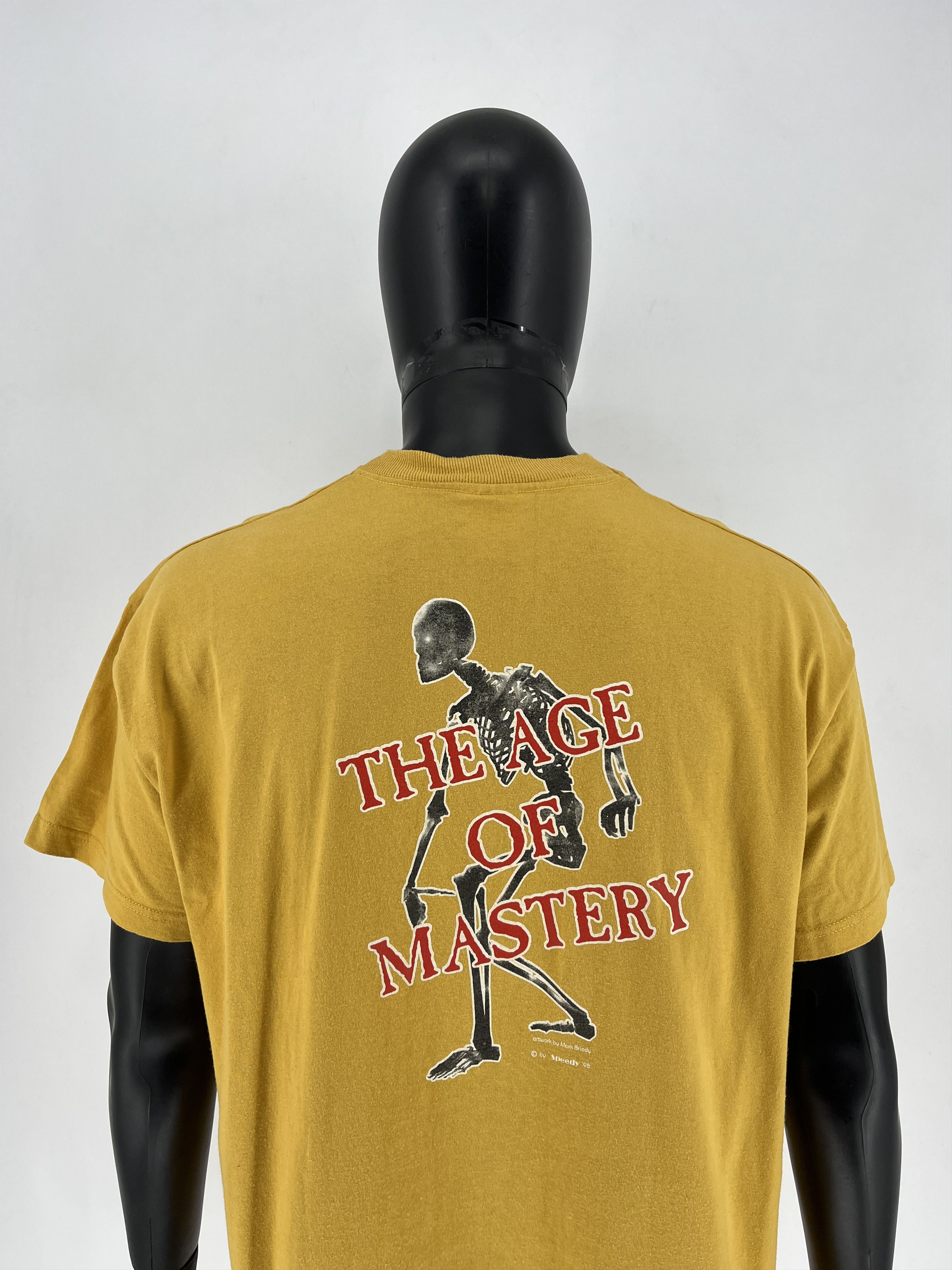 Band Tees Vintage 90s Jag Panzer Mark Briony "The Ace of Mastery" Size US XL / EU 56 / 4 - 1 Thumbnail