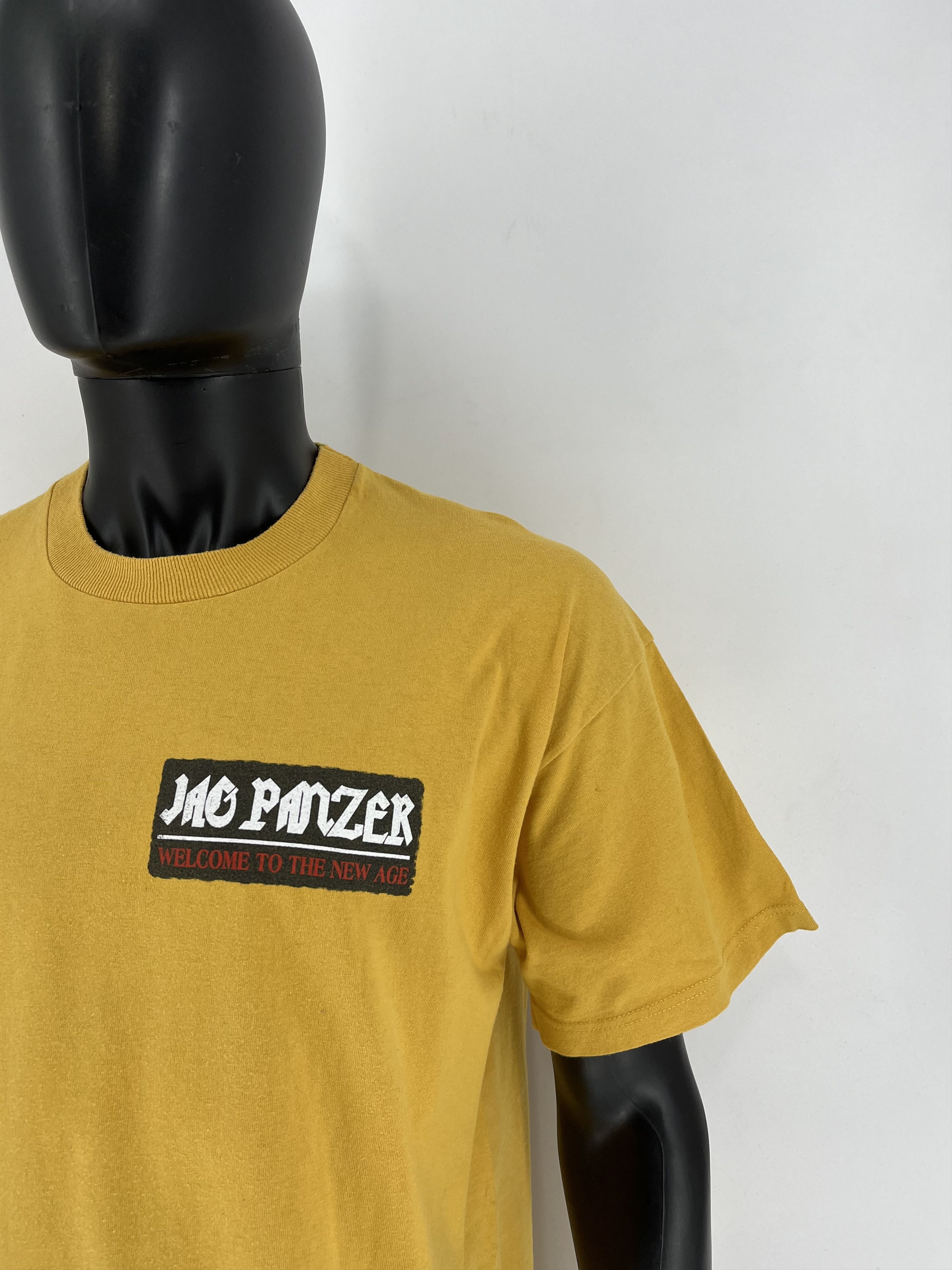 Band Tees Vintage 90s Jag Panzer Mark Briony "The Ace of Mastery" Size US XL / EU 56 / 4 - 6 Thumbnail