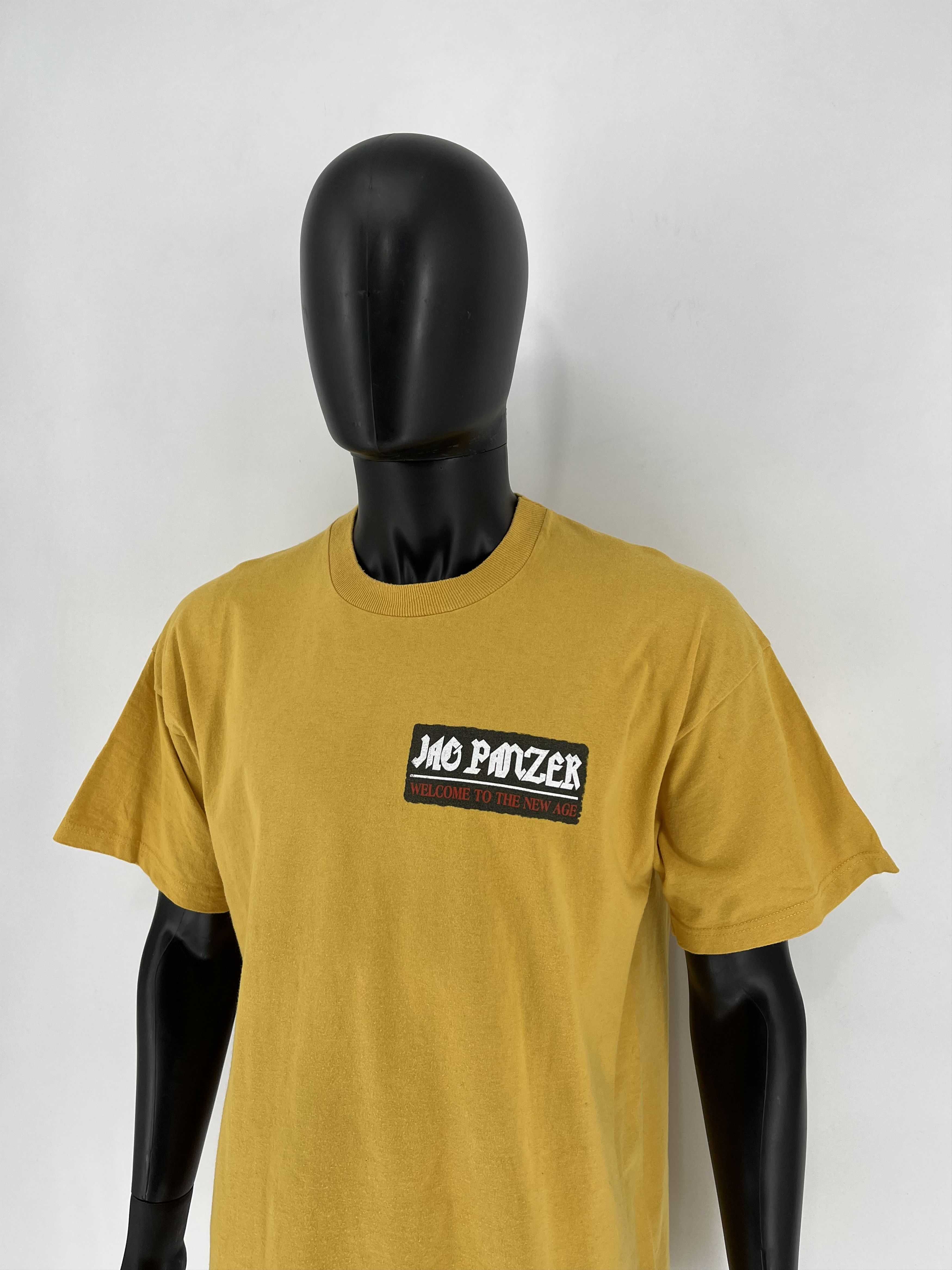 Band Tees Vintage 90s Jag Panzer Mark Briony "The Ace of Mastery" Size US XL / EU 56 / 4 - 5 Thumbnail