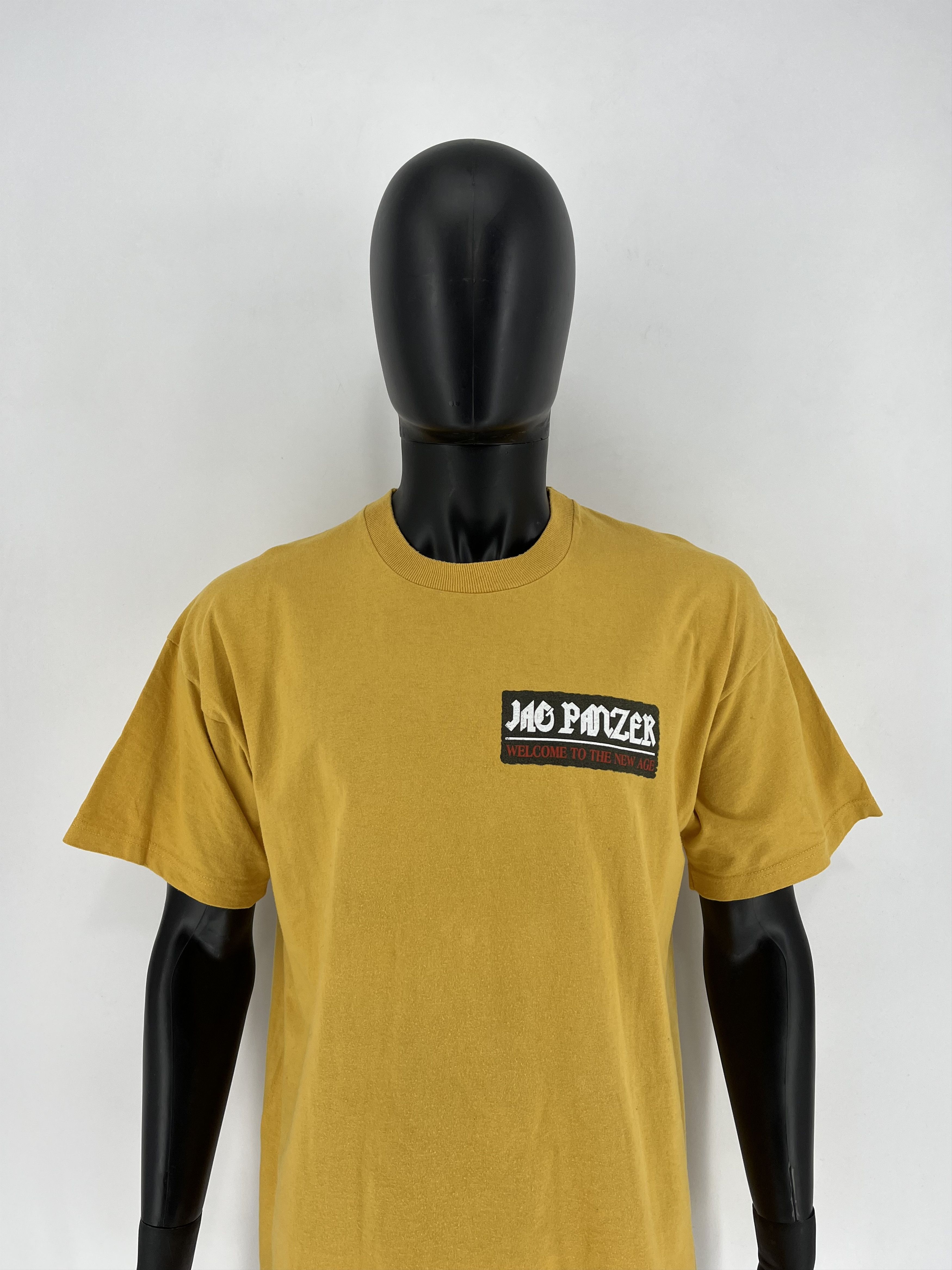 Band Tees Vintage 90s Jag Panzer Mark Briony "The Ace of Mastery" Size US XL / EU 56 / 4 - 8 Thumbnail