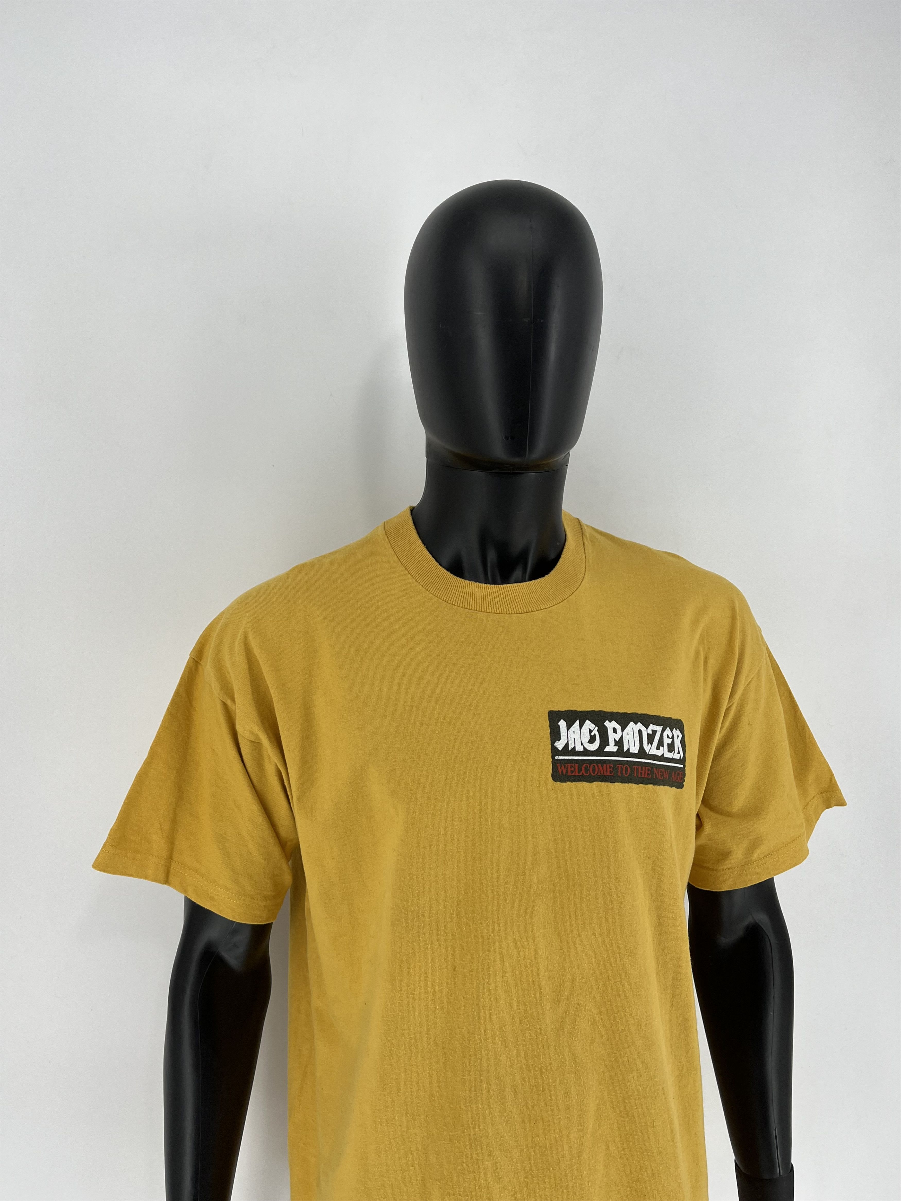 Band Tees Vintage 90s Jag Panzer Mark Briony "The Ace of Mastery" Size US XL / EU 56 / 4 - 4 Thumbnail