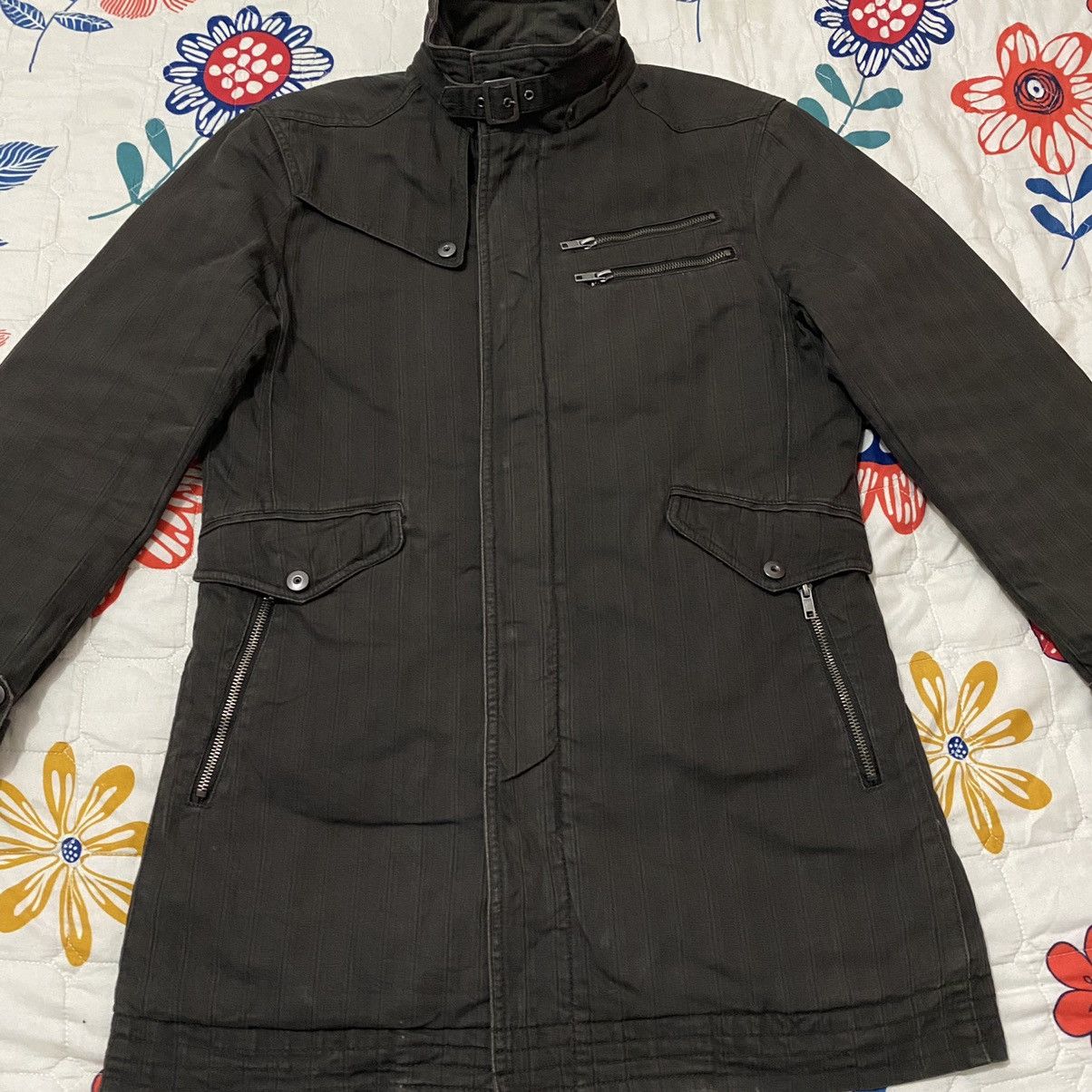 14th Addiction × Massimo Osti × Mossimo OFFER🔥Vintage Mossimo Multi Pocket Tactical Parka Jacket Size US M / EU 48-50 / 2 - 2 Thumbnail