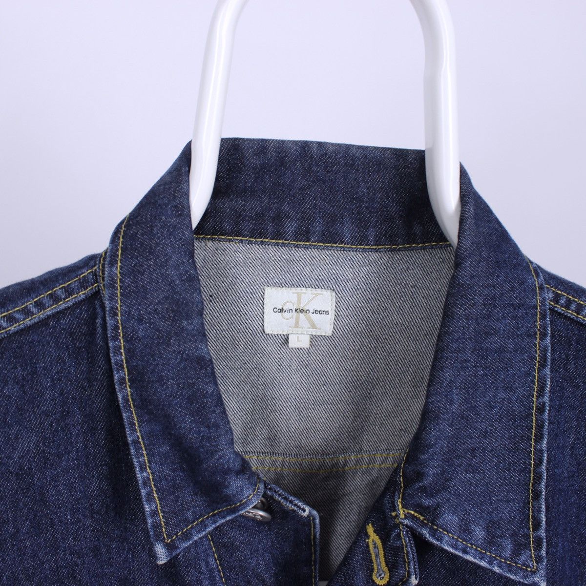 Calvin Klein Vintage Calvin Klein Denim Jacket Size US L / EU 52-54 / 3 - 4 Thumbnail