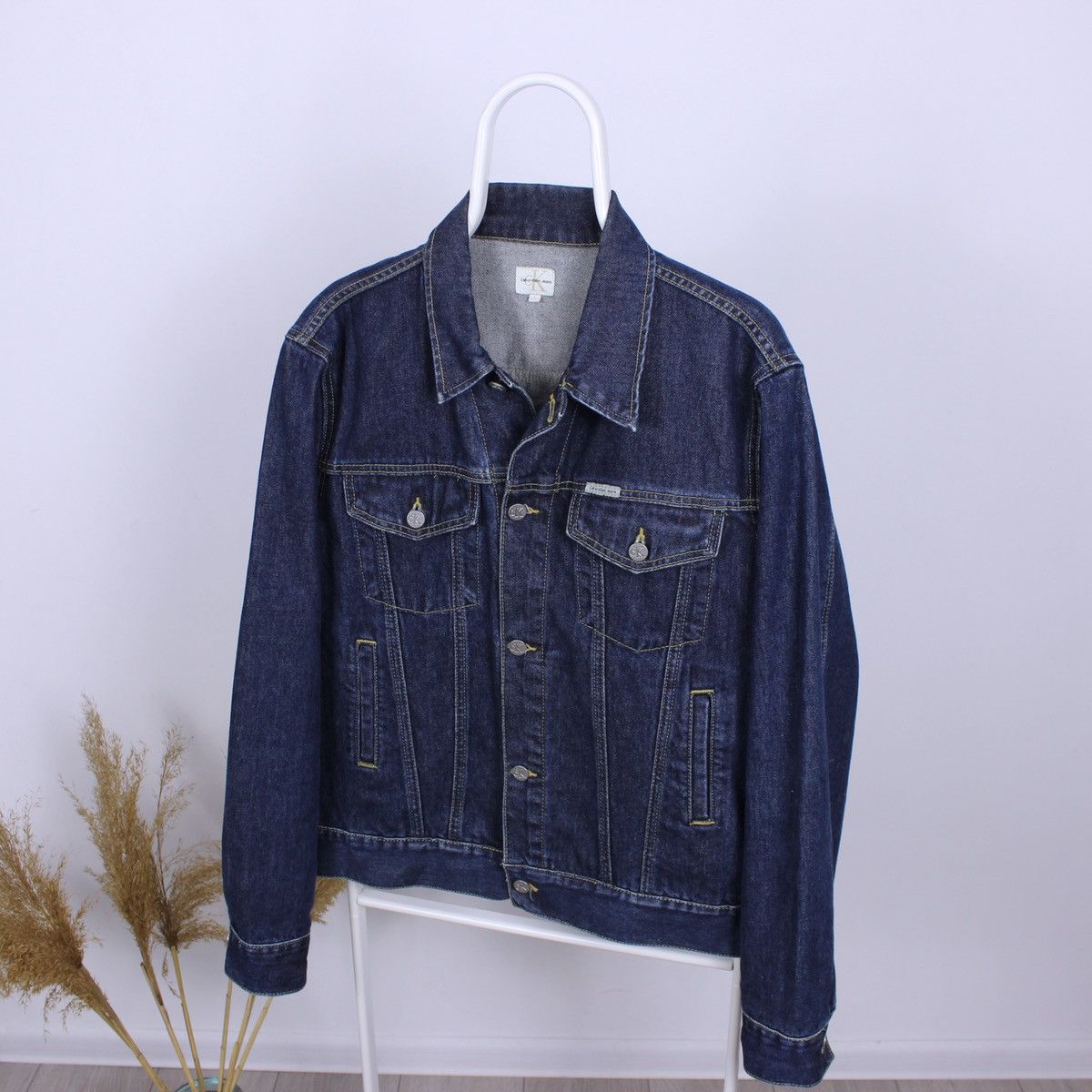 Calvin Klein Vintage Calvin Klein Denim Jacket Size US L / EU 52-54 / 3 - 2 Thumbnail