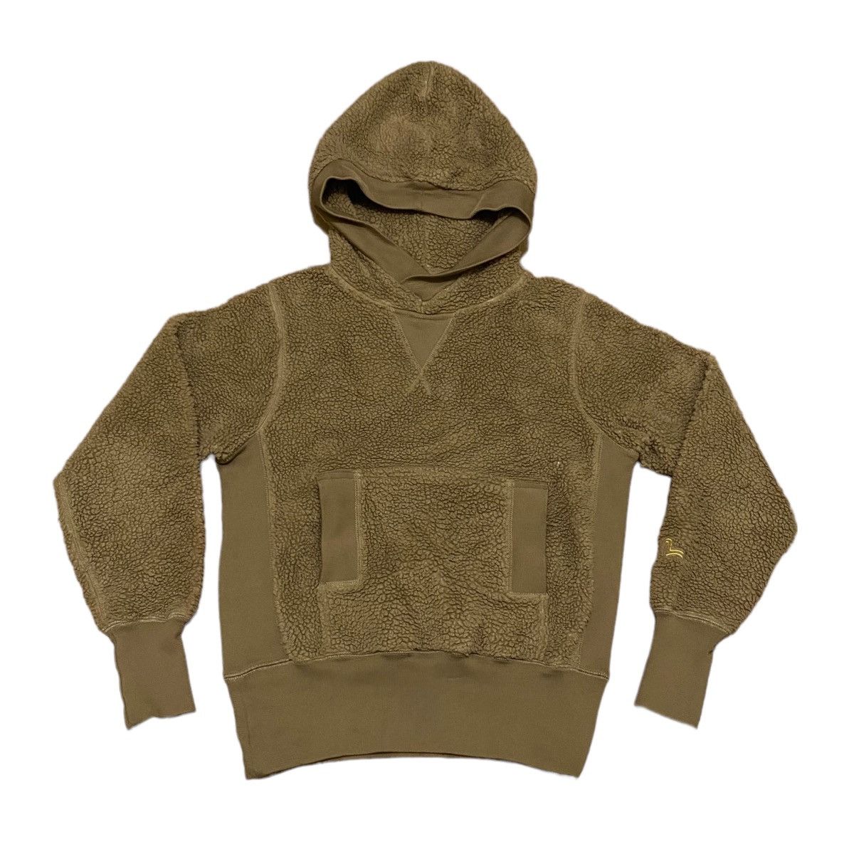 Evisu × Japanese Brand × Vintage Vintage Evisu Yamane Fleece Strechable Pull Over Hoodie Size US M / EU 48-50 / 2 - 1 Thumbnail