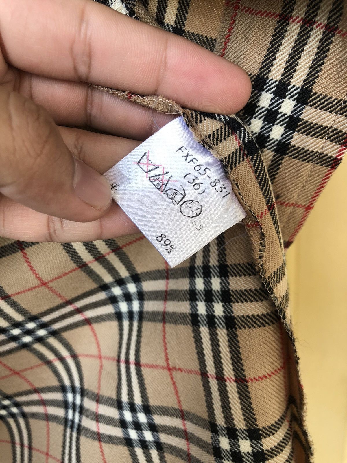 Burberry Vintage Burberry Nova Check Midi Skirts Size 26" / US 2 / IT 38 - 15 Thumbnail