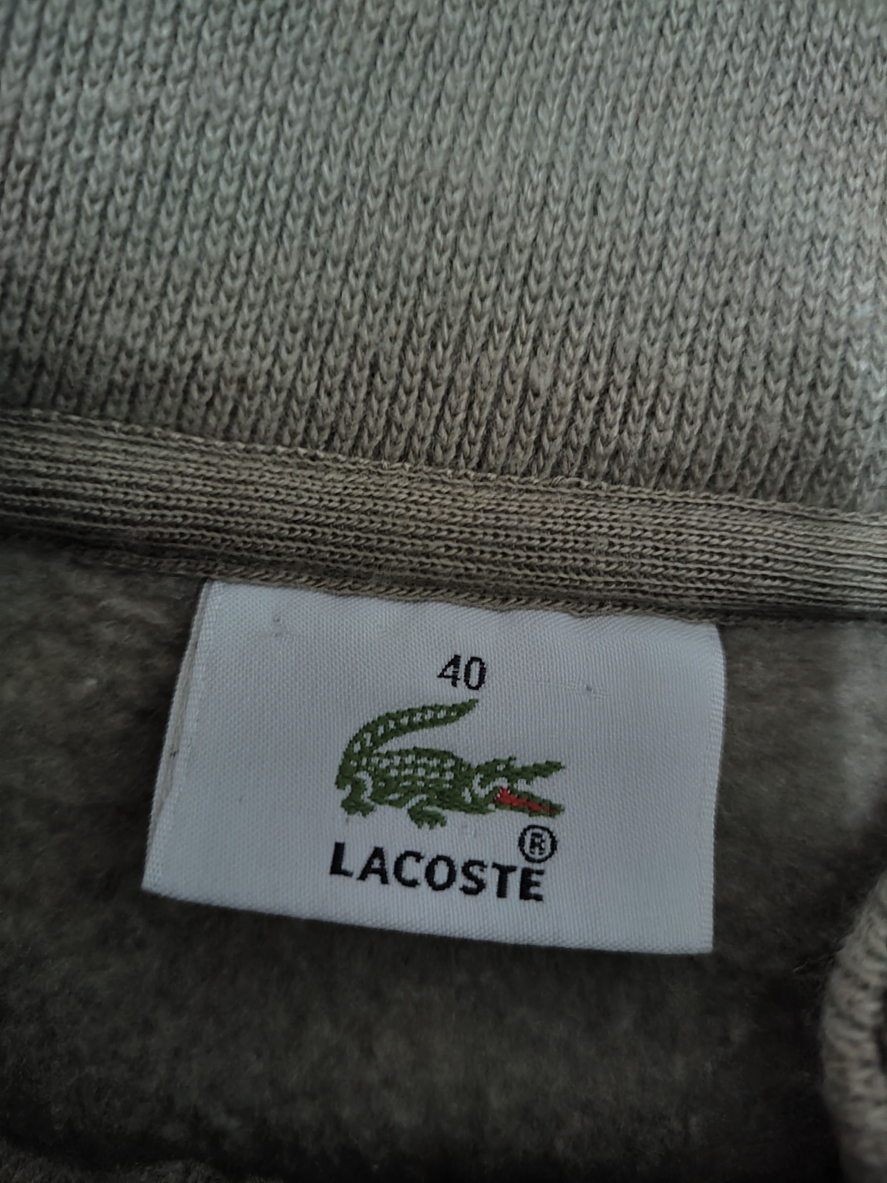 Lacoste Vintage Lacoste Zip up Wool sweater Size US S / EU 44-46 / 1 - 2 Thumbnail