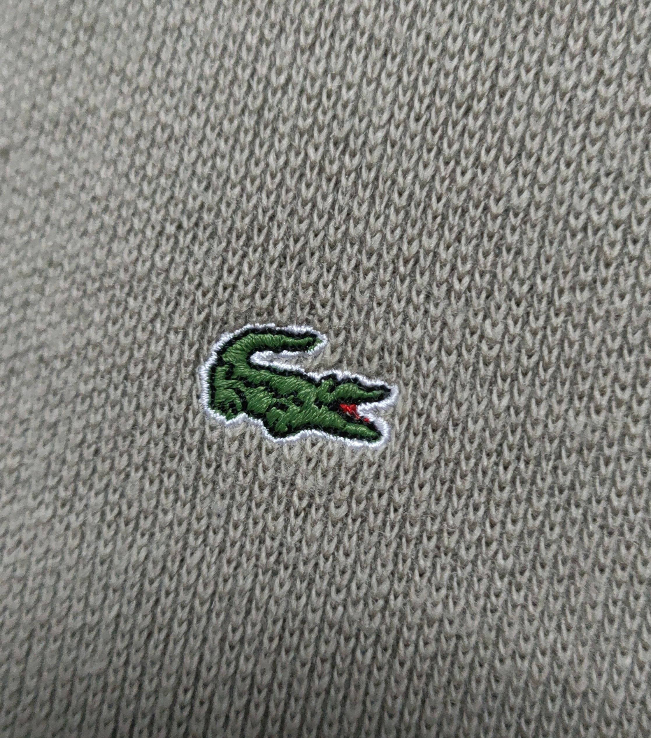 Lacoste Vintage Lacoste Zip up Wool sweater Size US S / EU 44-46 / 1 - 3 Thumbnail