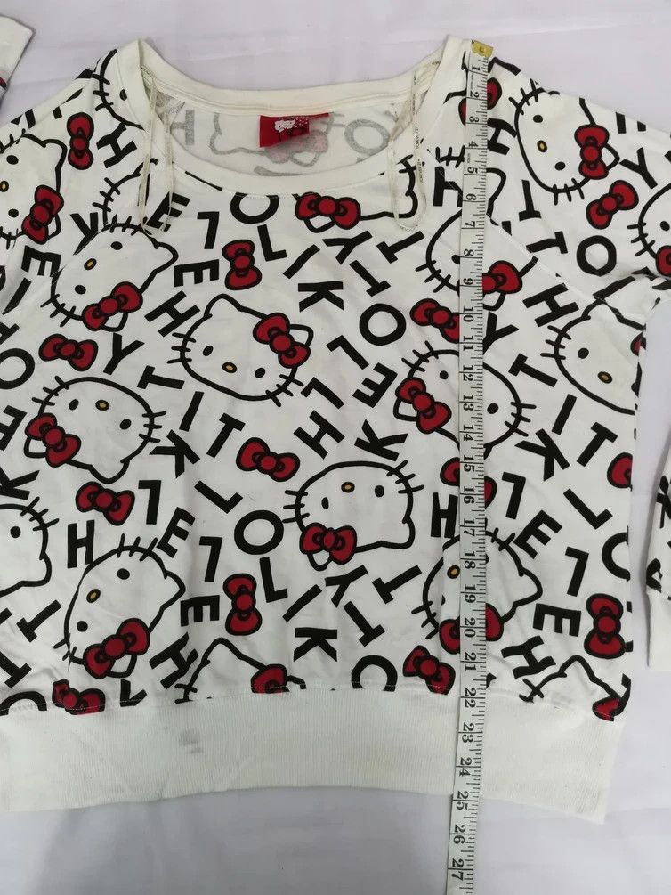 Anime Hello Kitty All Over Print Sweatshirt Designer Streetwear Size US XL / EU 56 / 4 - 5 Thumbnail
