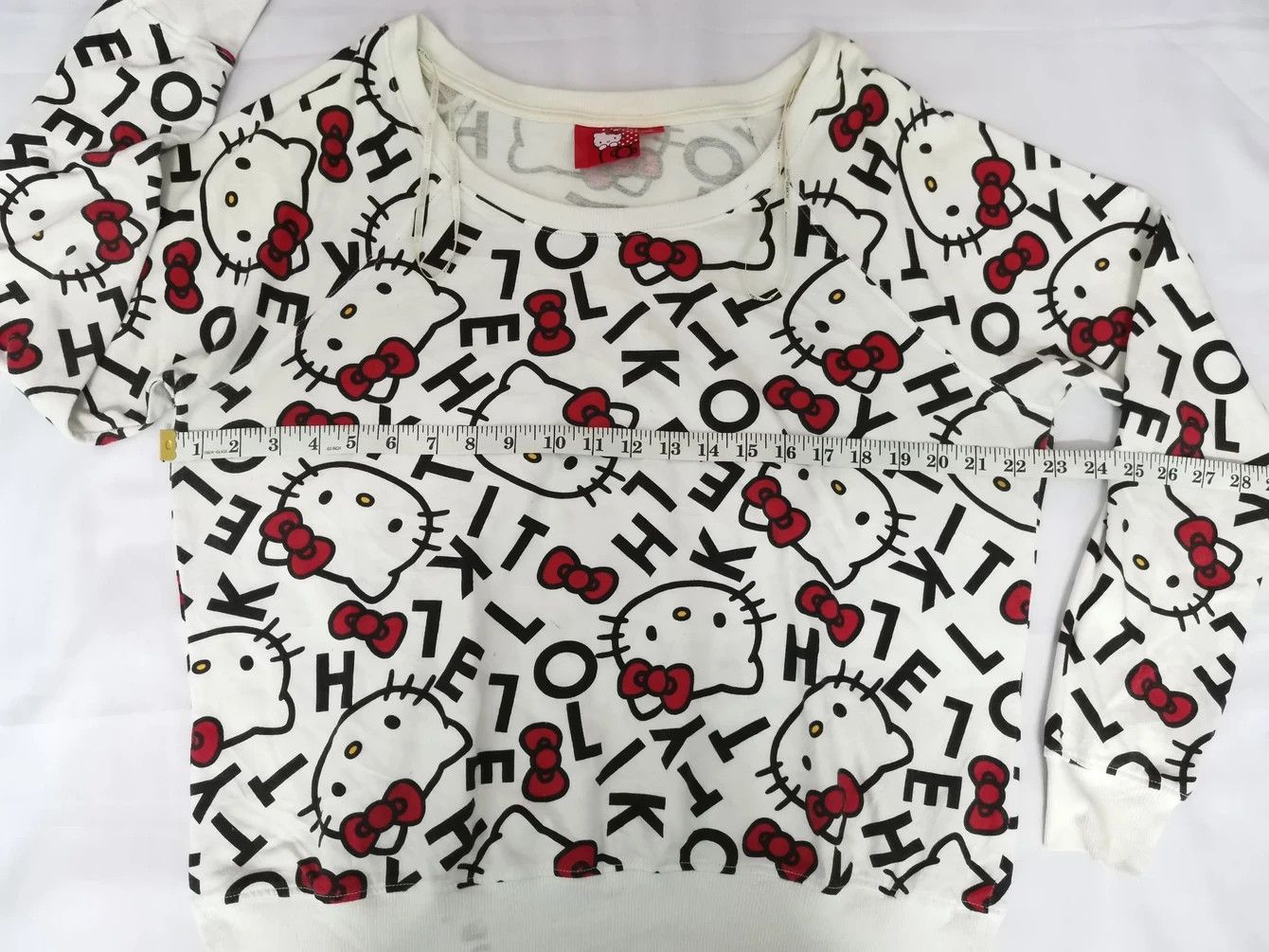 Anime Hello Kitty All Over Print Sweatshirt Designer Streetwear Size US XL / EU 56 / 4 - 6 Thumbnail