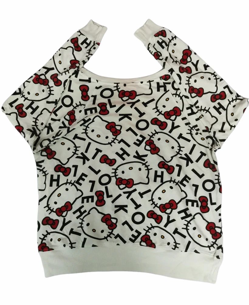 Anime Hello Kitty All Over Print Sweatshirt Designer Streetwear Size US XL / EU 56 / 4 - 2 Thumbnail