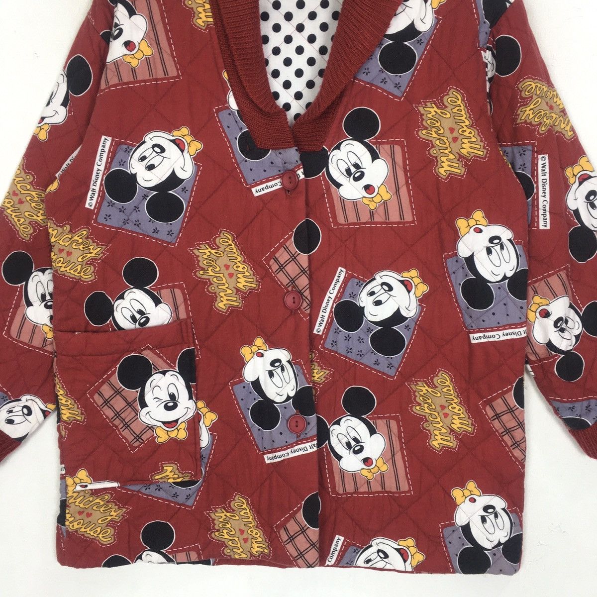 Disney × Mickey Mouse ERNY Disney Mickey Full Print Light jacket Size US M / EU 48-50 / 2 - 2 Thumbnail
