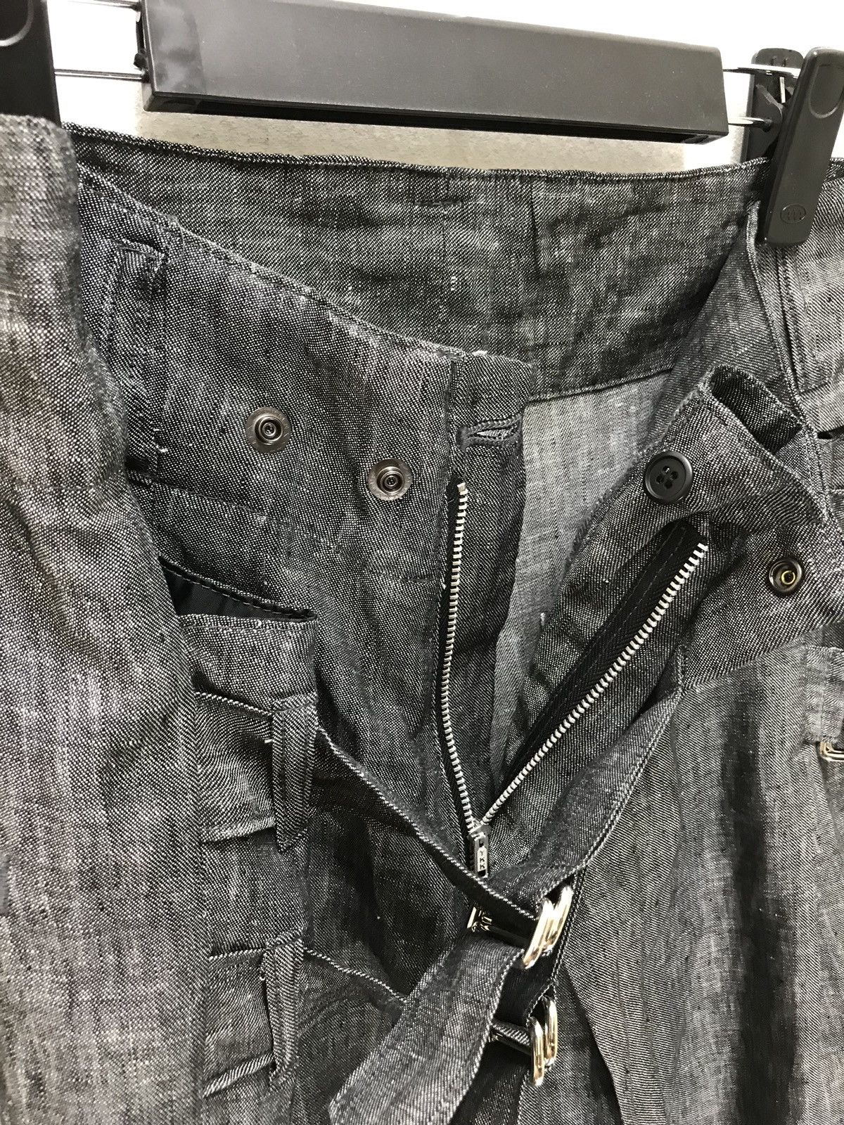 Japanese Brand GGD Grand Global Design Bondage Pant 100% Linen Baggy Size US 34 / EU 50 - 6 Thumbnail