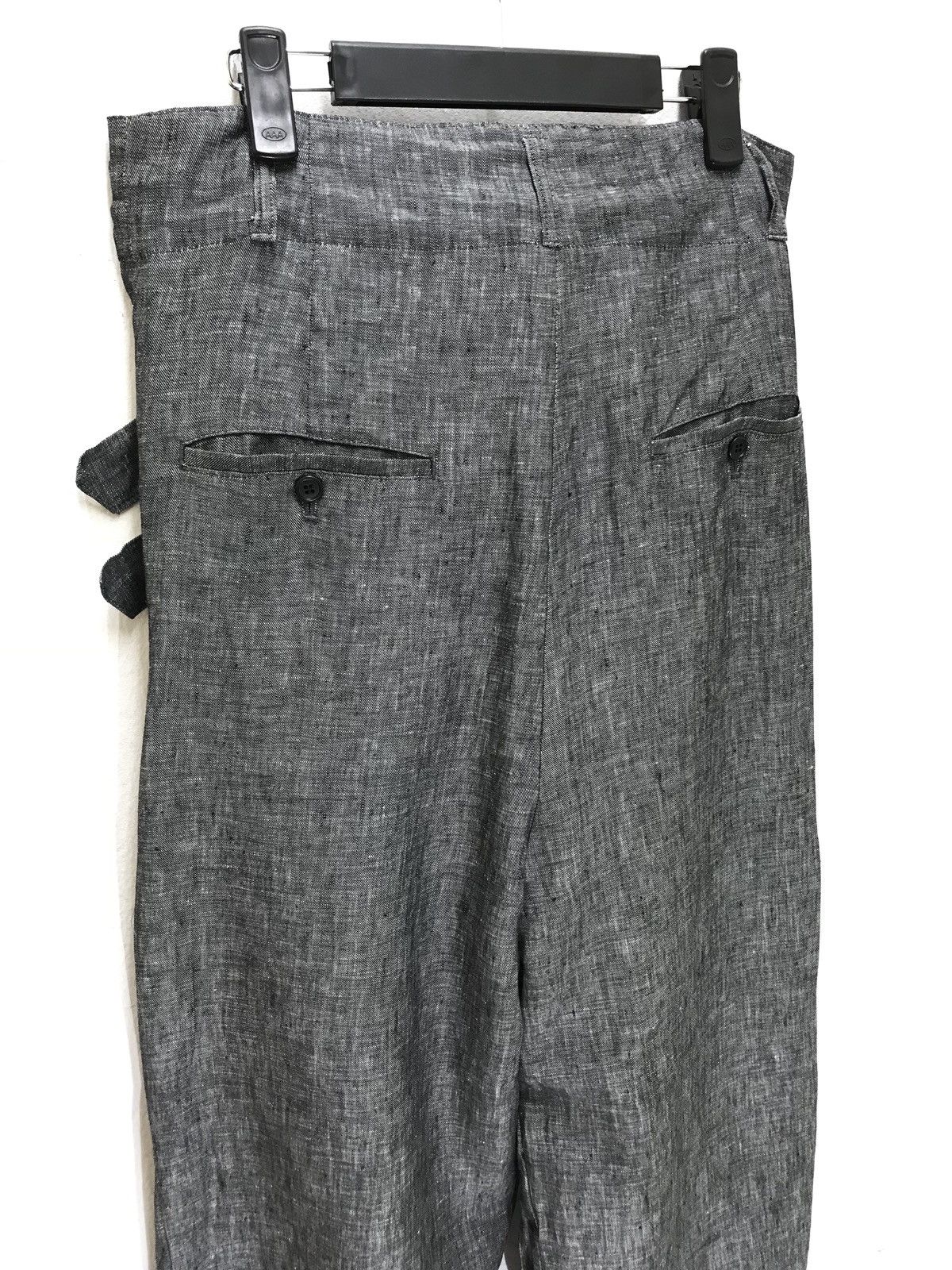 Japanese Brand GGD Grand Global Design Bondage Pant 100% Linen Baggy Size US 34 / EU 50 - 8 Thumbnail