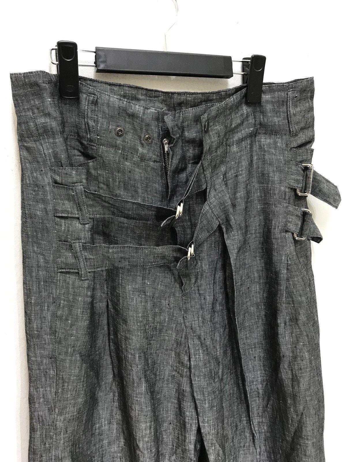 Japanese Brand GGD Grand Global Design Bondage Pant 100% Linen Baggy Size US 34 / EU 50 - 4 Thumbnail