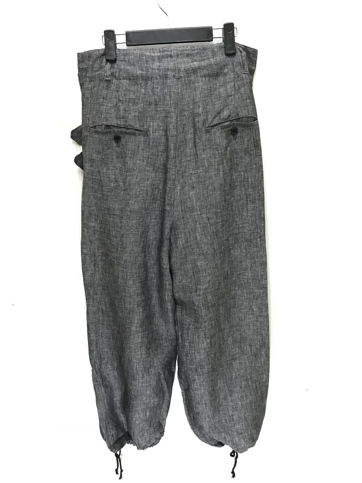 Japanese Brand GGD Grand Global Design Bondage Pant 100% Linen Baggy Size US 34 / EU 50 - 7 Thumbnail
