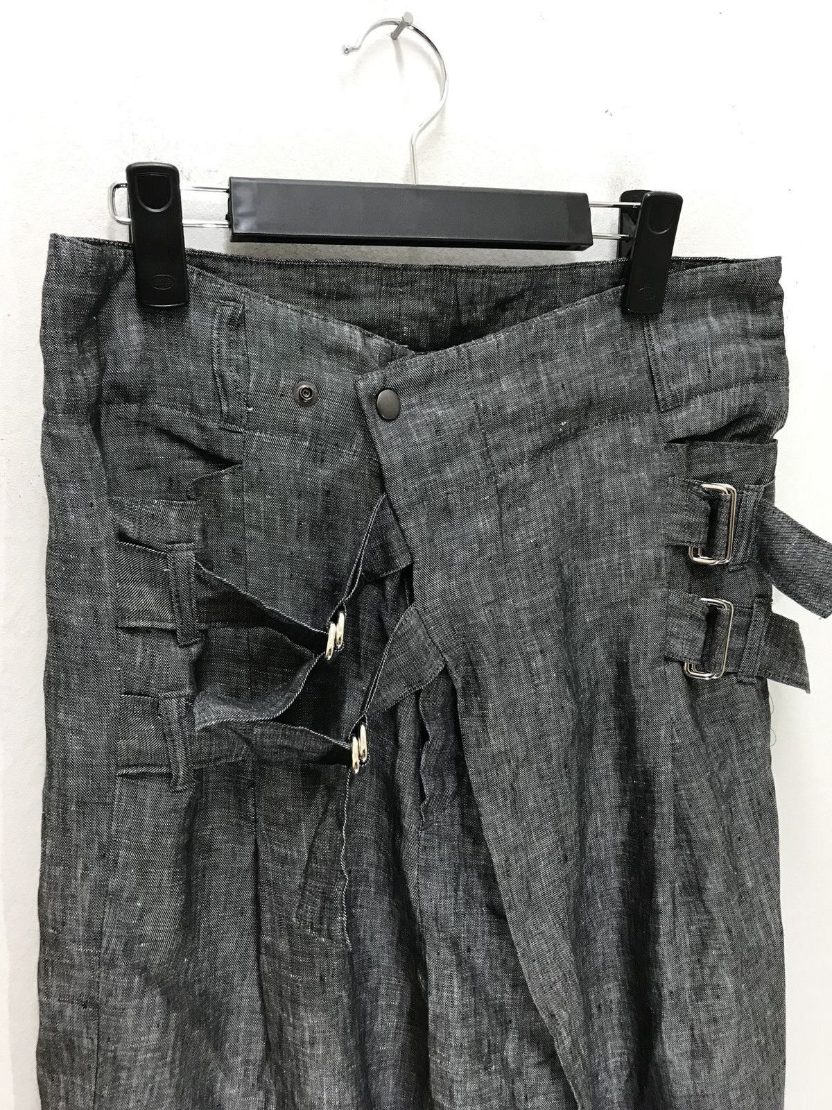 Japanese Brand GGD Grand Global Design Bondage Pant 100% Linen Baggy Size US 34 / EU 50 - 5 Thumbnail