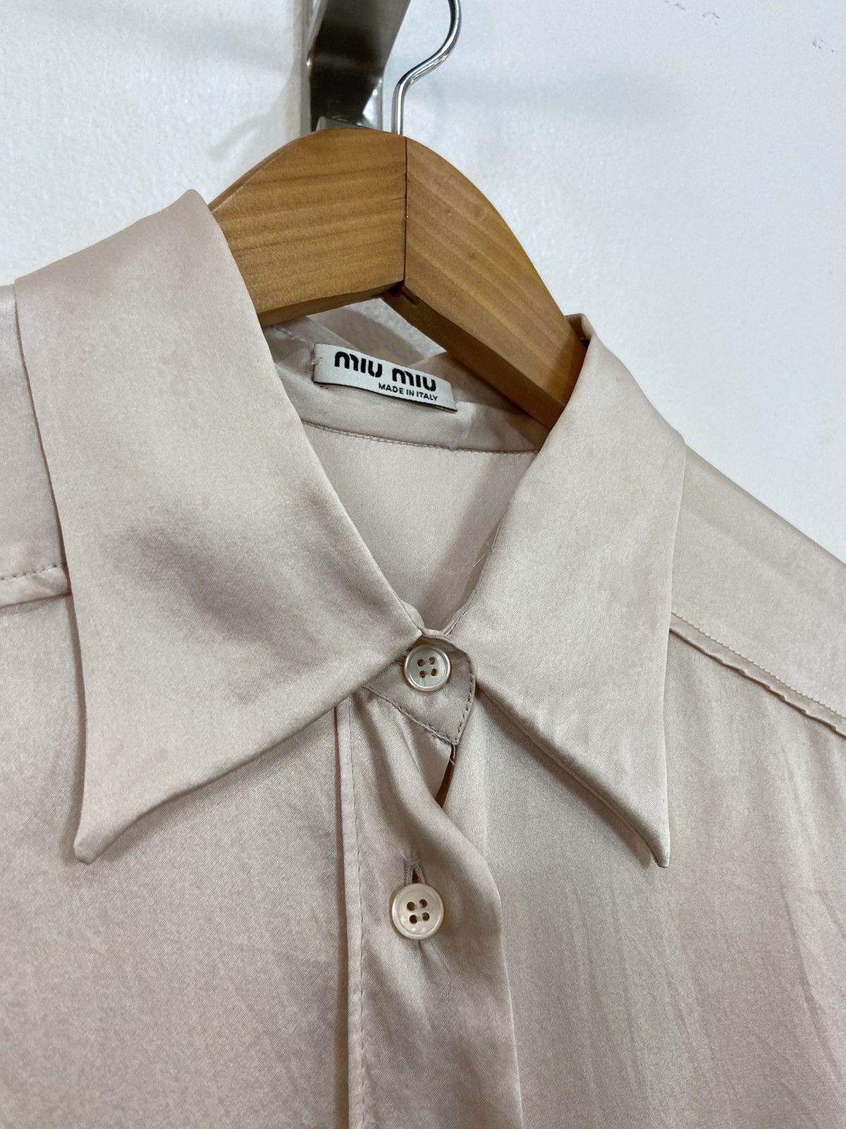 Miu Miu MIU MIU Silk Shirt Size M / US 6-8 / IT 42-44 - 7 Thumbnail
