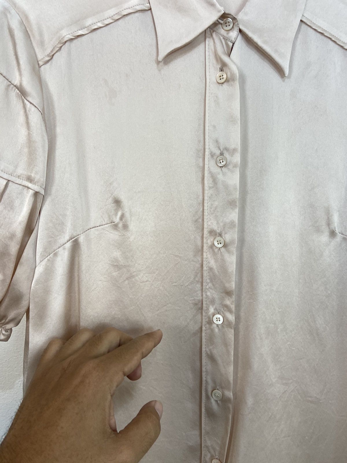 Miu Miu MIU MIU Silk Shirt Size M / US 6-8 / IT 42-44 - 11 Thumbnail