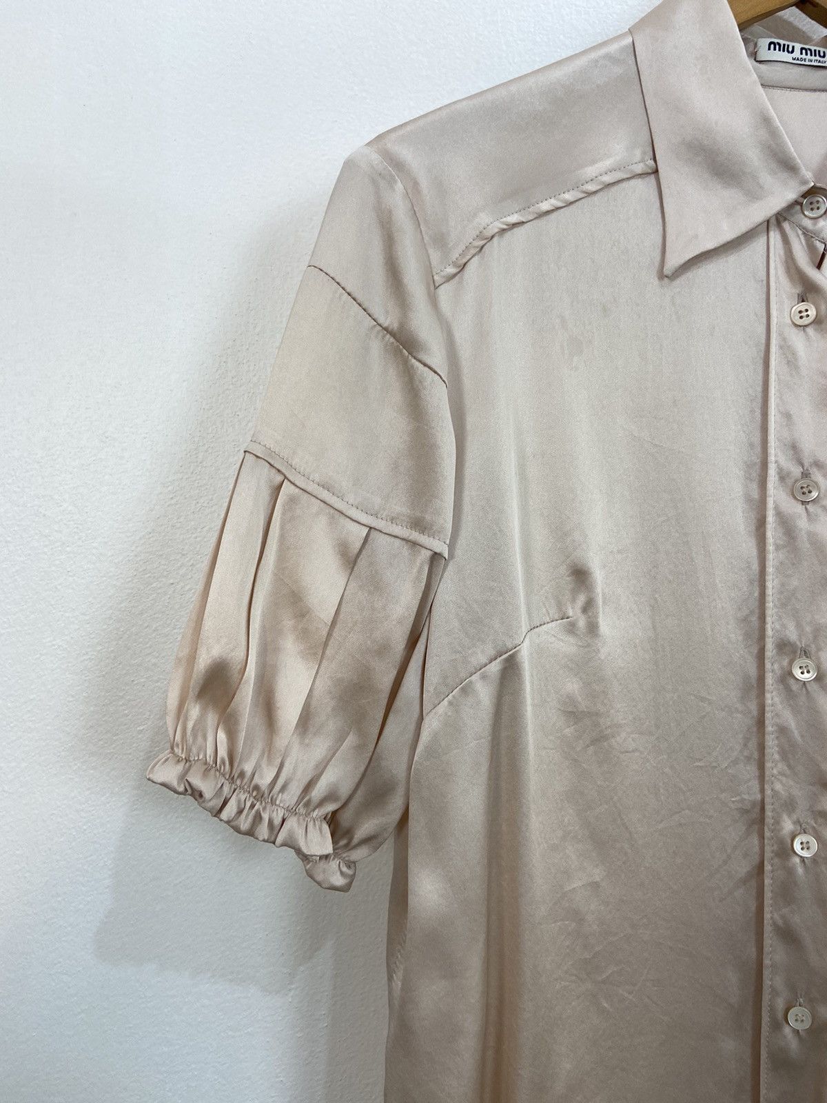Miu Miu MIU MIU Silk Shirt Size M / US 6-8 / IT 42-44 - 5 Thumbnail