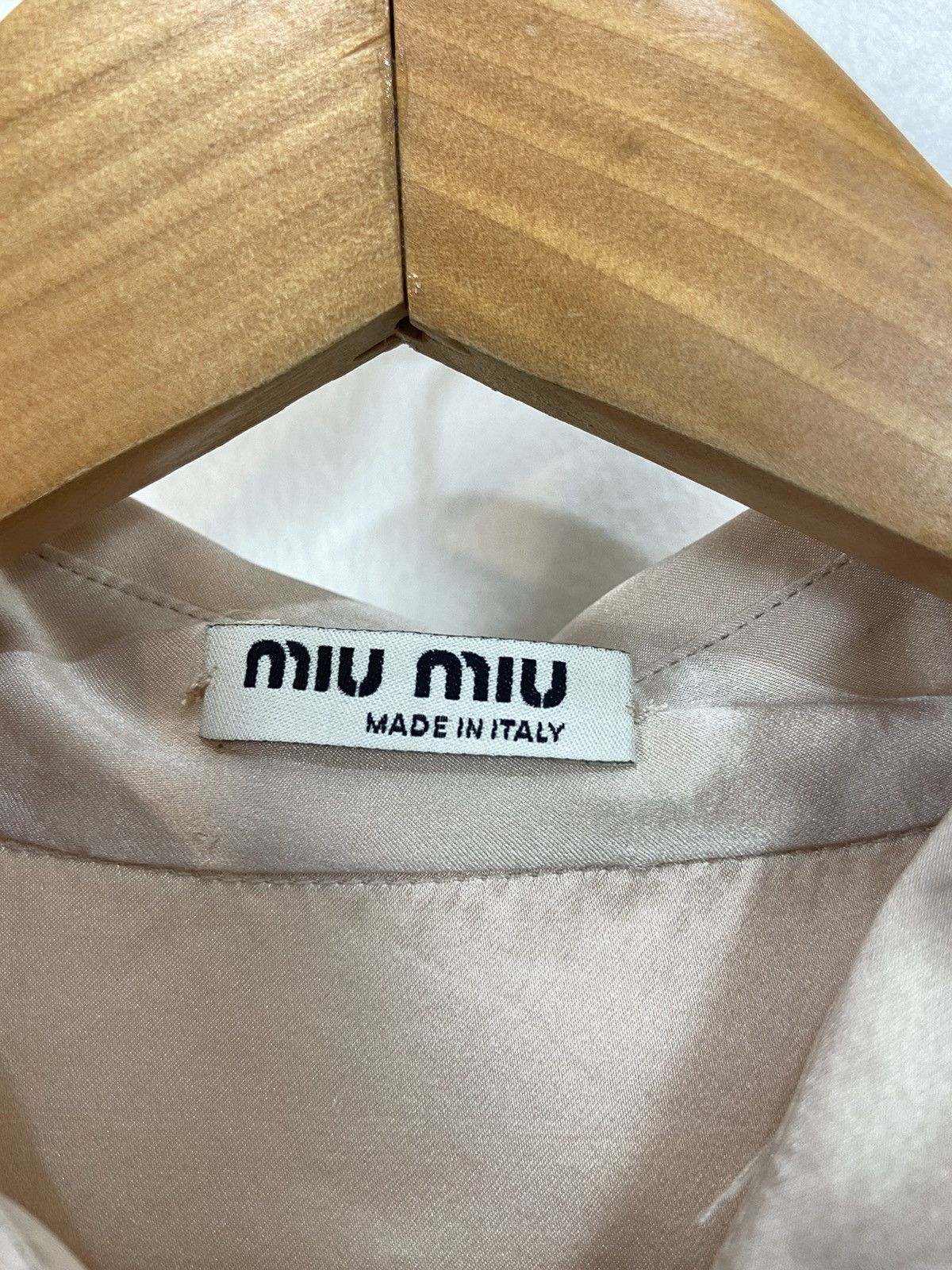 Miu Miu MIU MIU Silk Shirt Size M / US 6-8 / IT 42-44 - 18 Thumbnail
