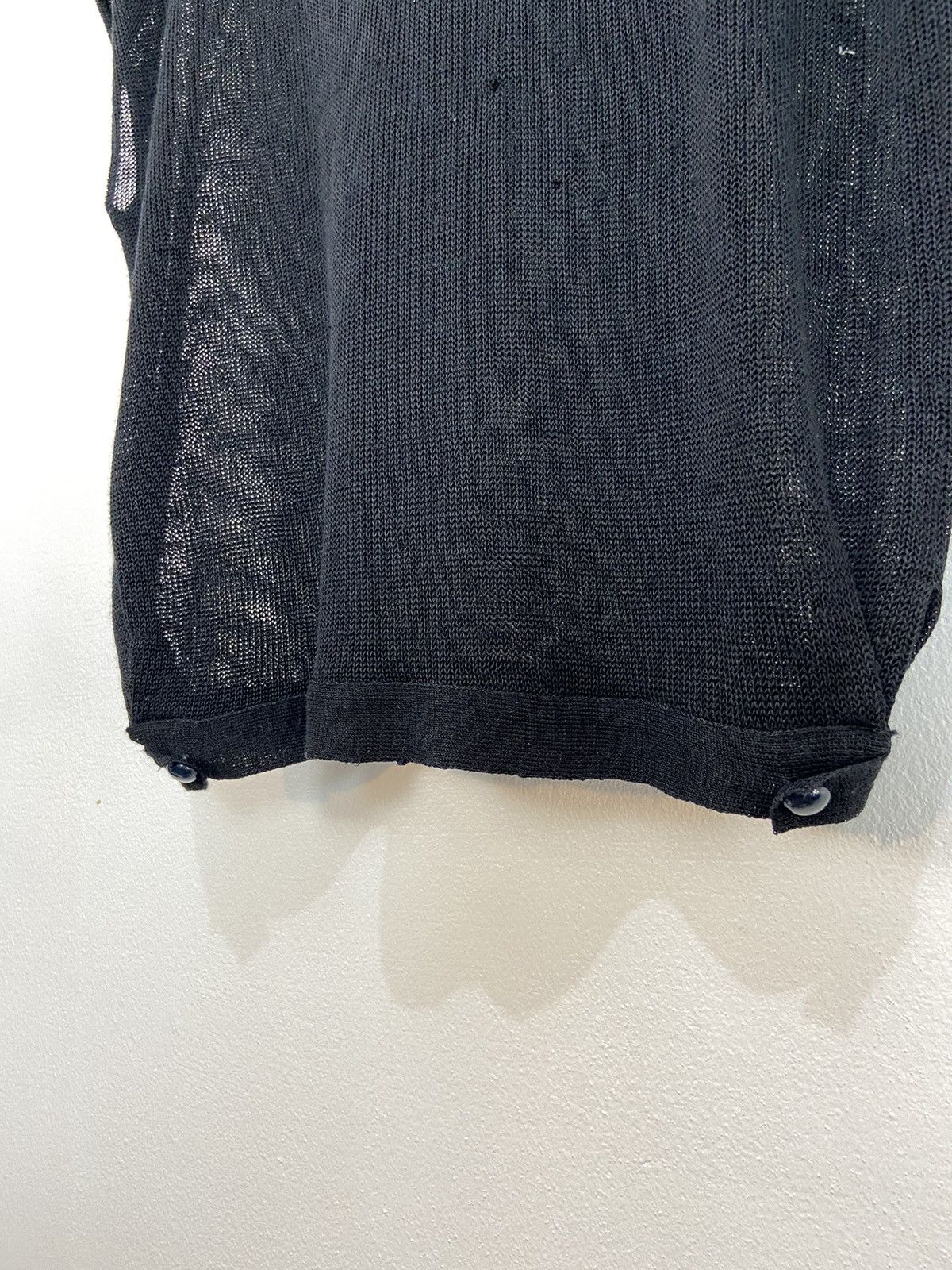 Thierry Mugler Thierry Mugler Knit Mesh Lace Sleeveless Blouse Size M / US 6-8 / IT 42-44 - 8 Thumbnail